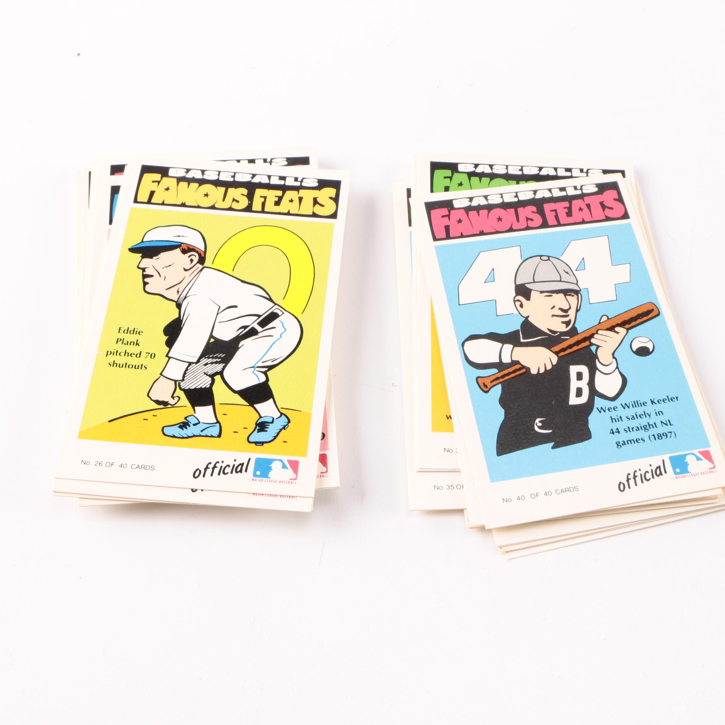 Assortment of Fleer Baseball Cards