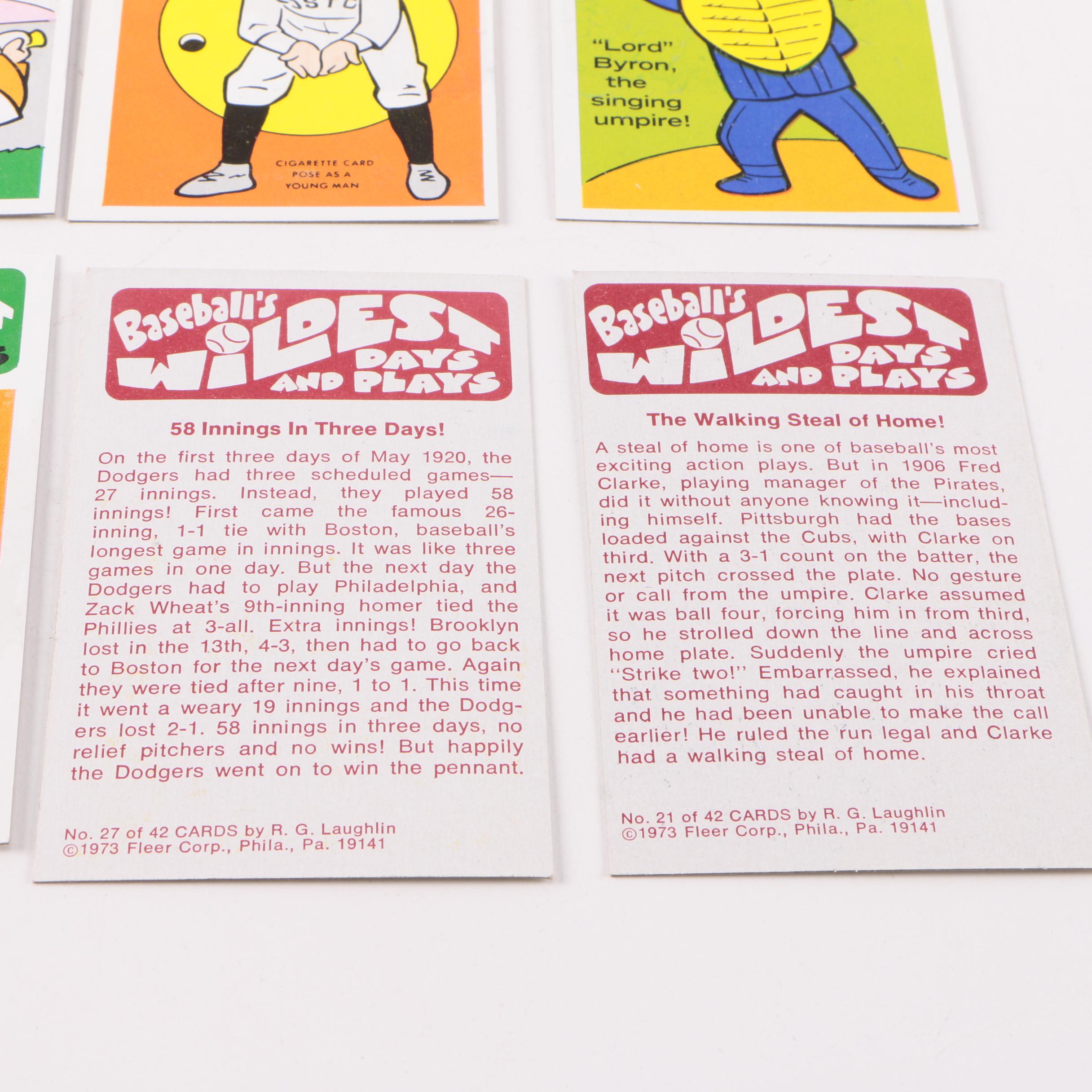 Assortment of Fleer Baseball Cards