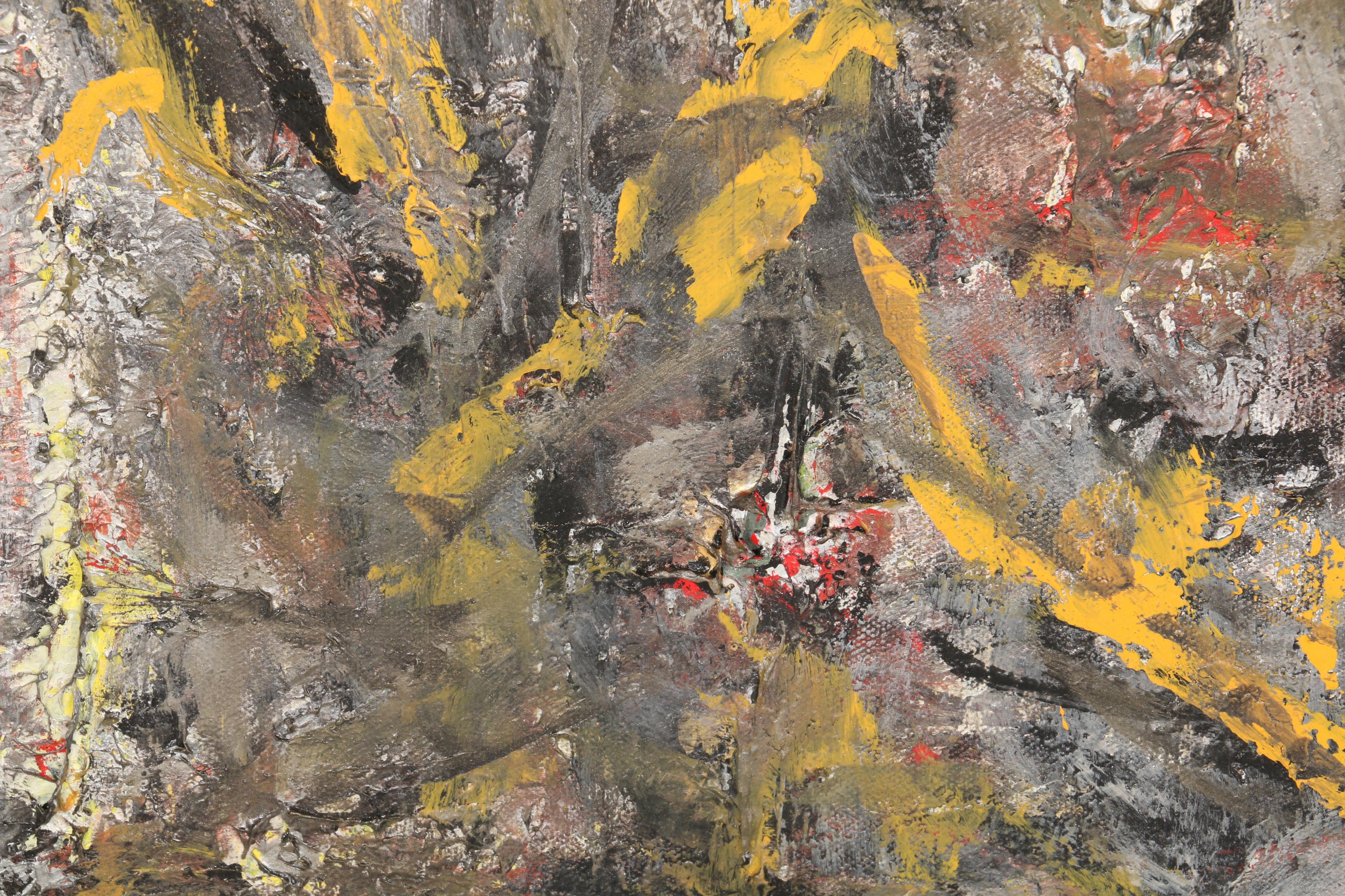 Wyatt Tan Mixed Media on Canvas Abstract Paintings