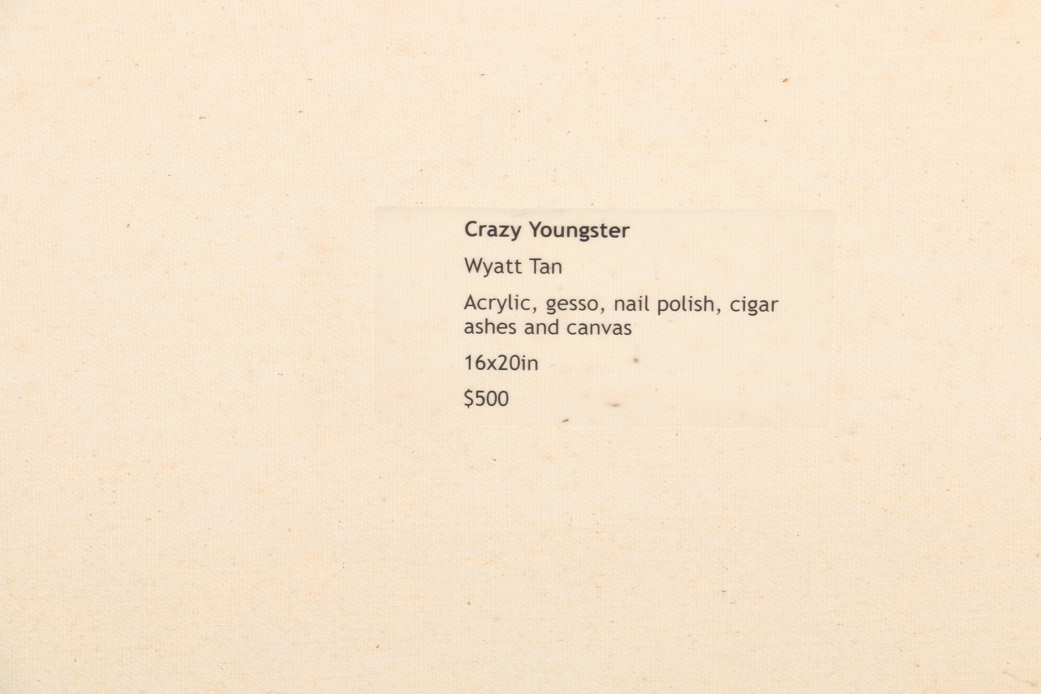 Wyatt Tan Mixed Media on Canvas Abstract Paintings