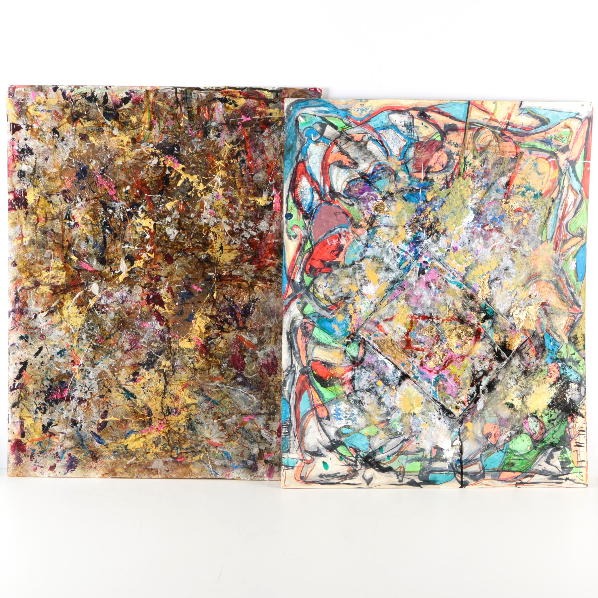 Mixed Media Abstract Works