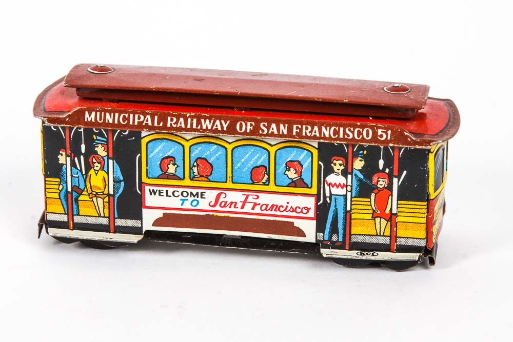 Vintage Tin Toy Cars