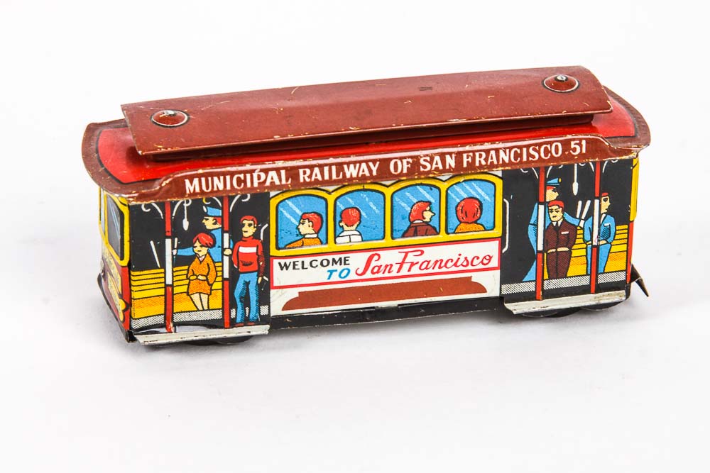 Vintage Tin Toy Cars