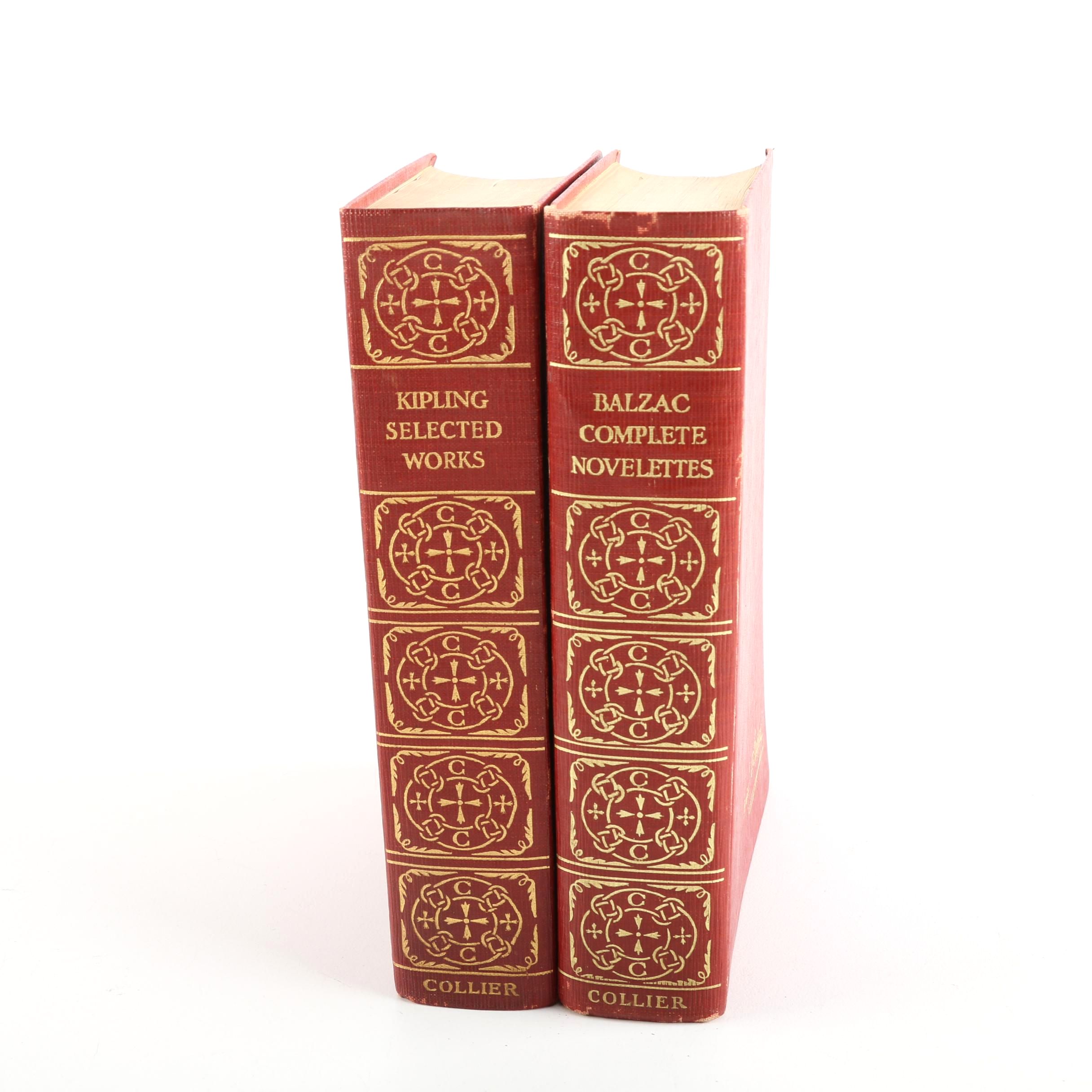 Collected Works of Rudyard Kipling and Honore de Balzac