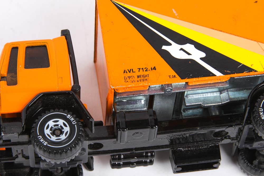 Collection of Vintage German Vehicle Toys including Siku