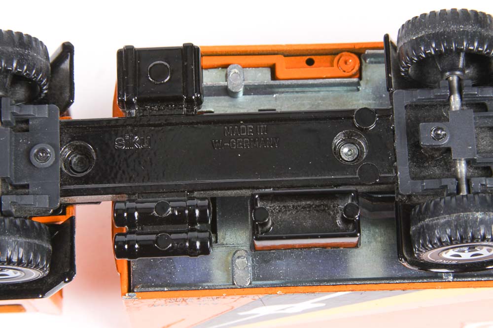 Collection of Vintage German Vehicle Toys including Siku