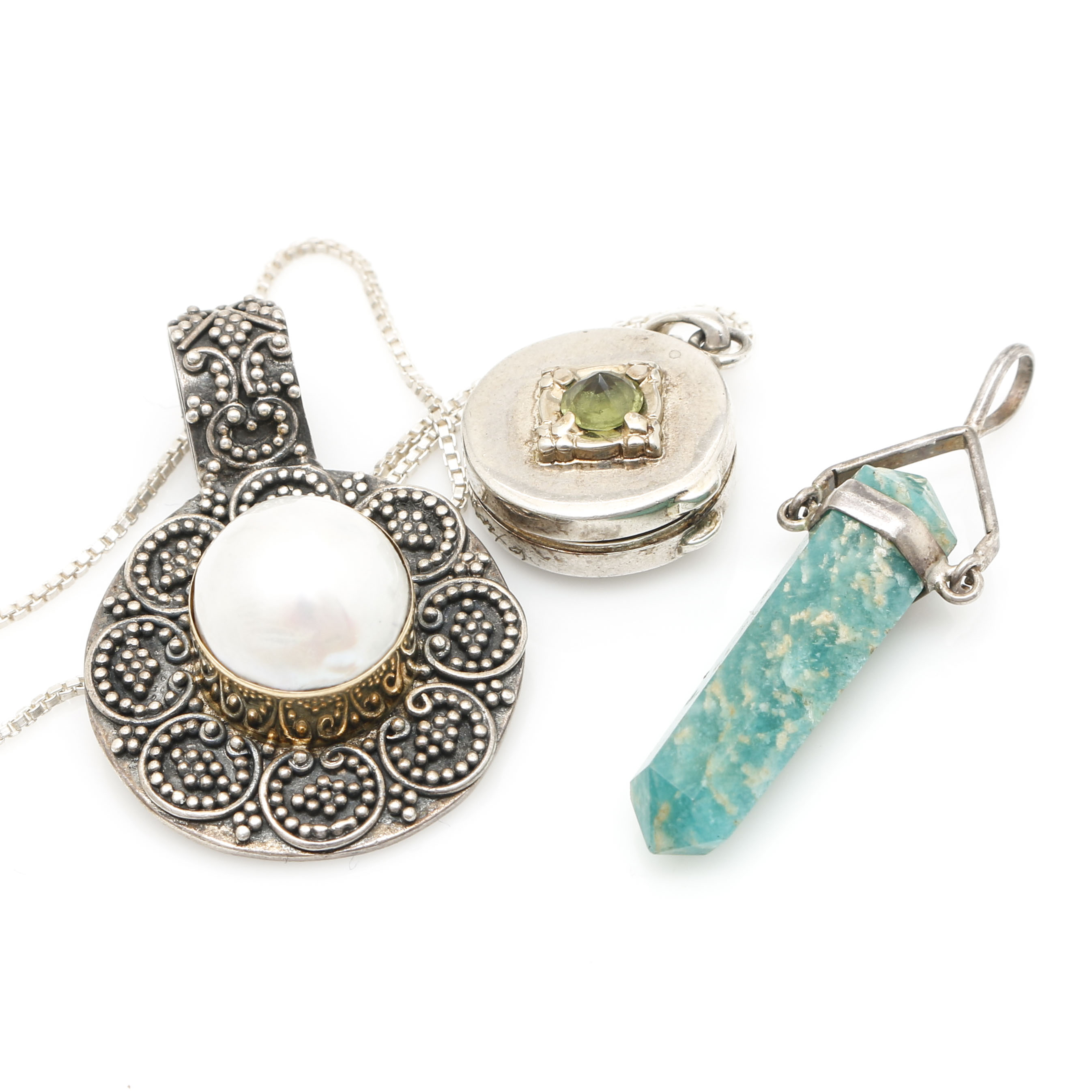 Assortment of Sterling Silver Jewelry