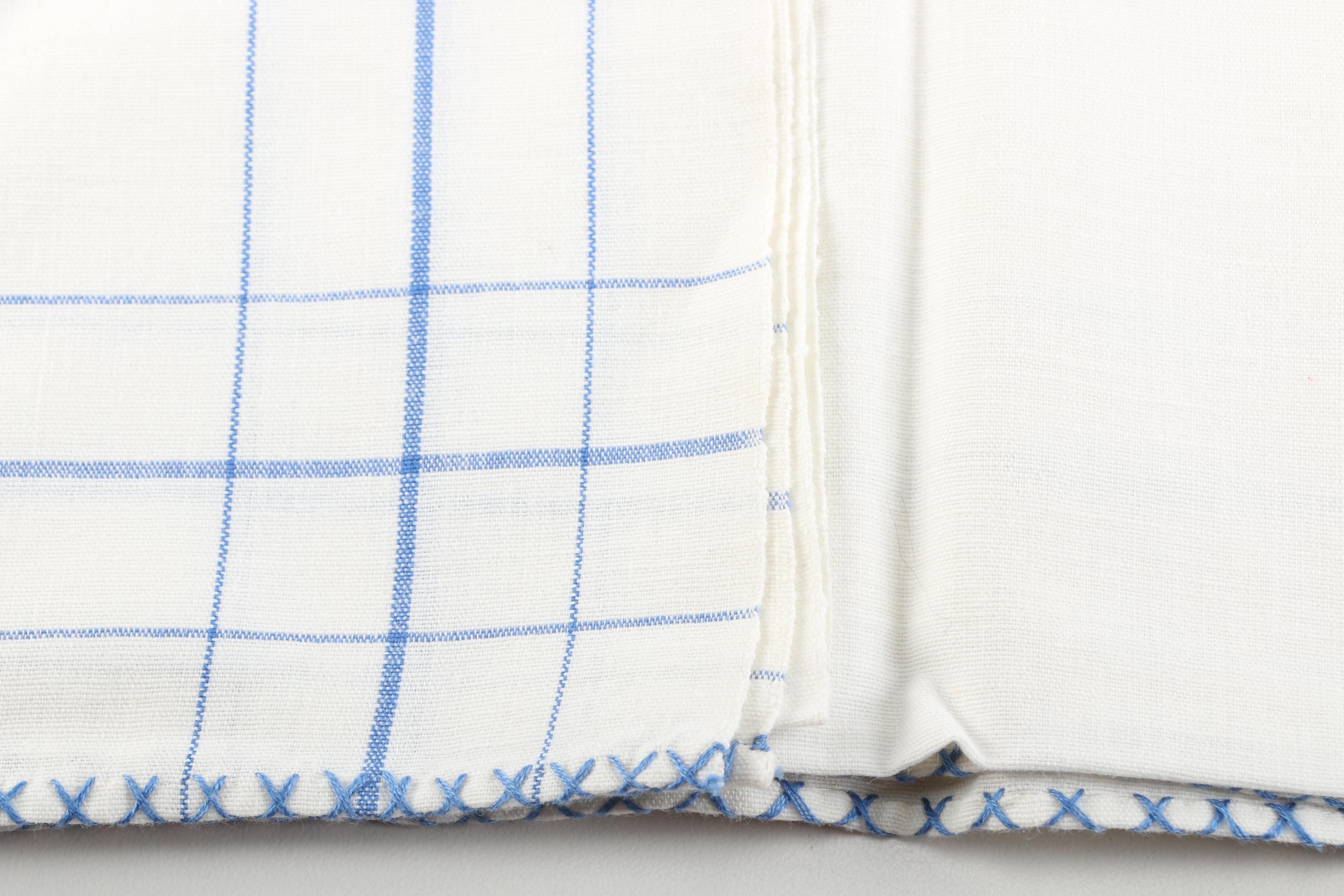 Hand Embroidered Linen Hand Towels