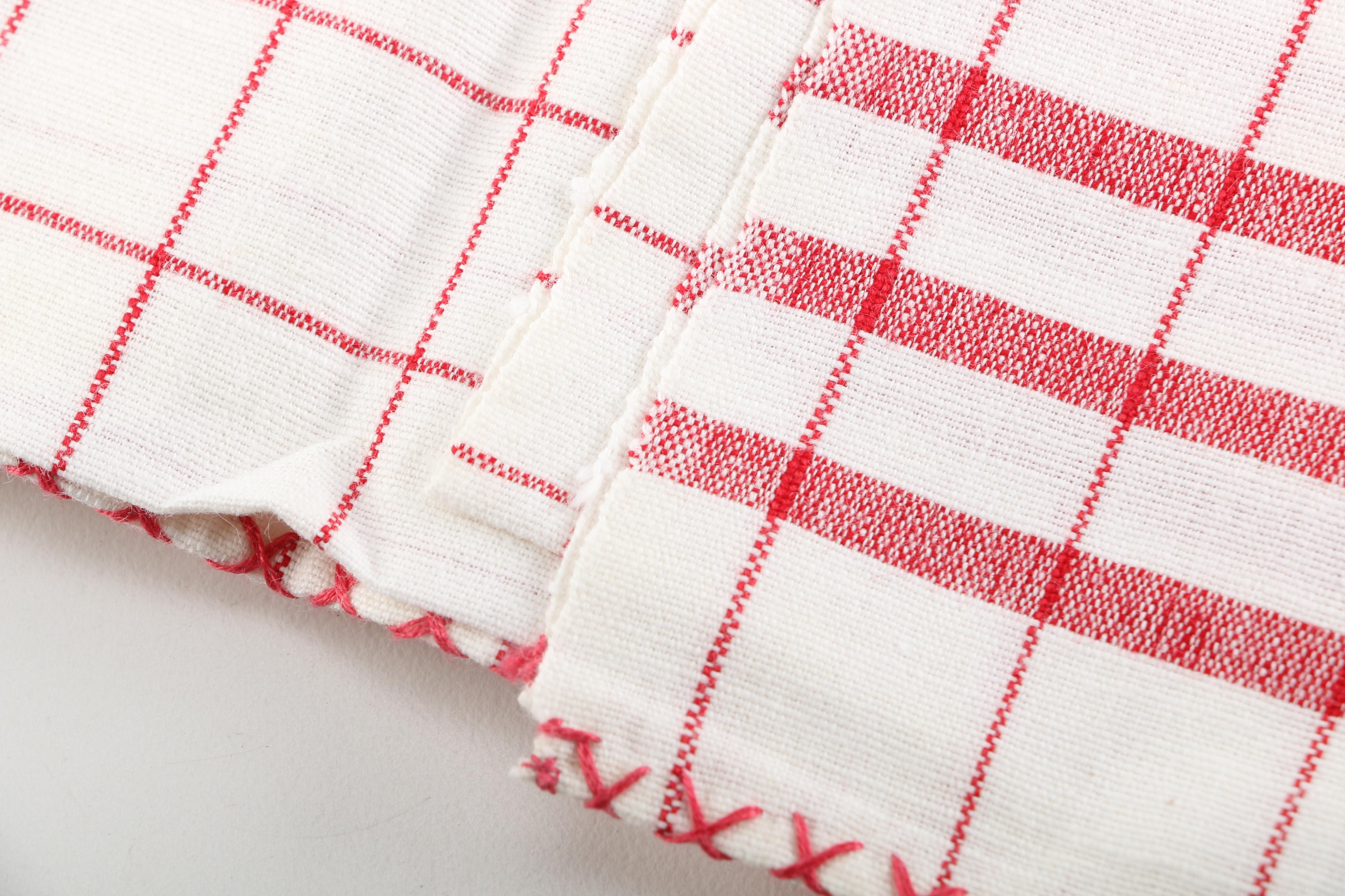 Hand Embroidered Linen Hand Towels