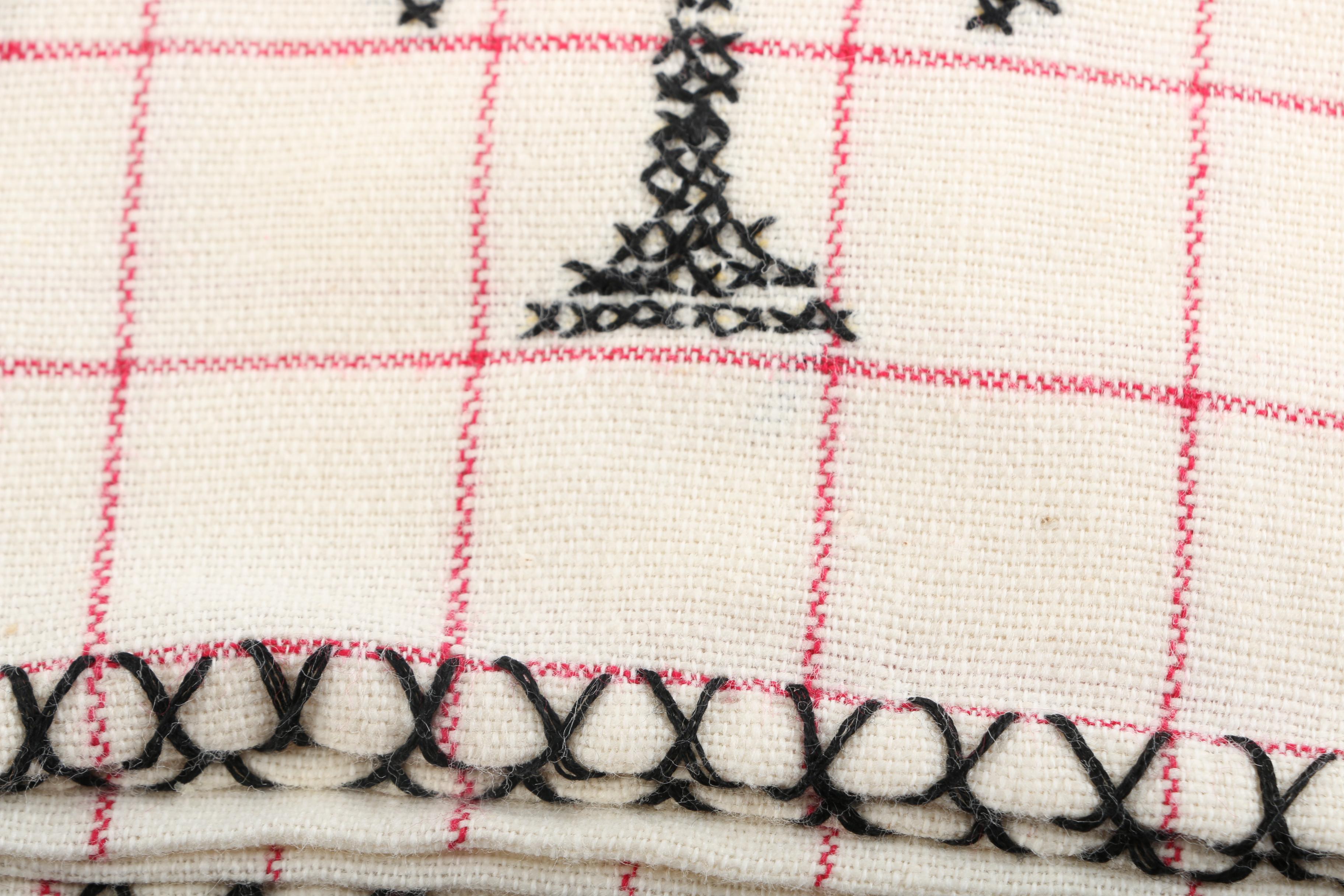 Hand Embroidered Linen Hand Towels