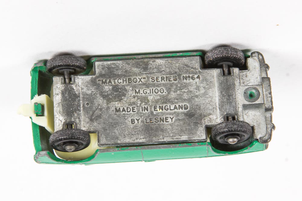 Collection of Ten Vintage Lesney "Matchbox" Cars