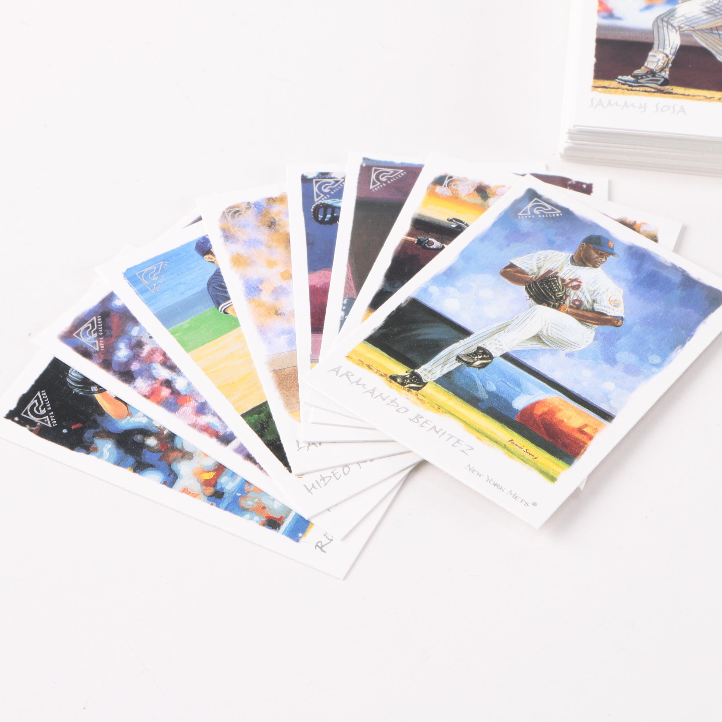 Assortment of Topps Gallery Baseball Cards