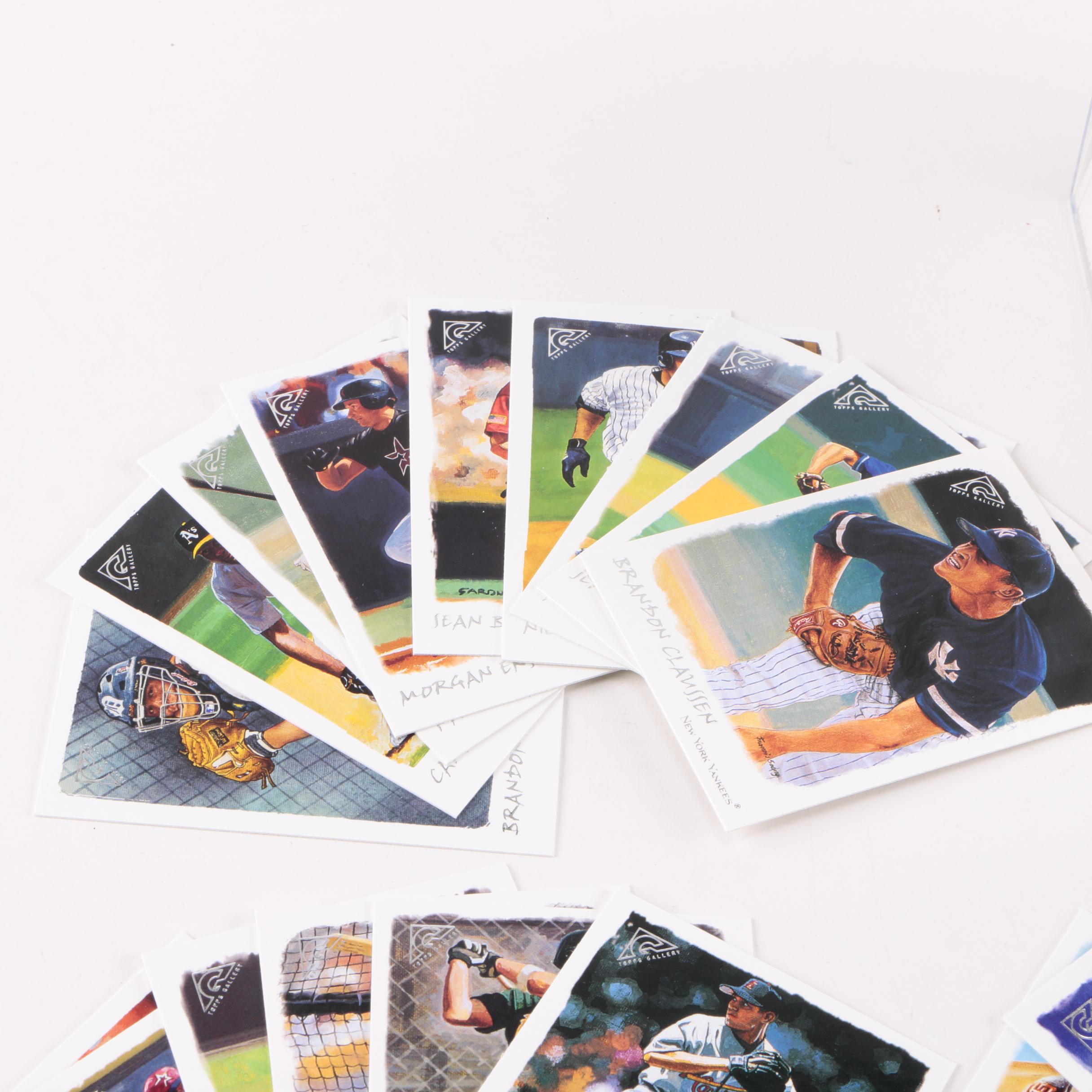 Assortment of Topps Gallery Baseball Cards