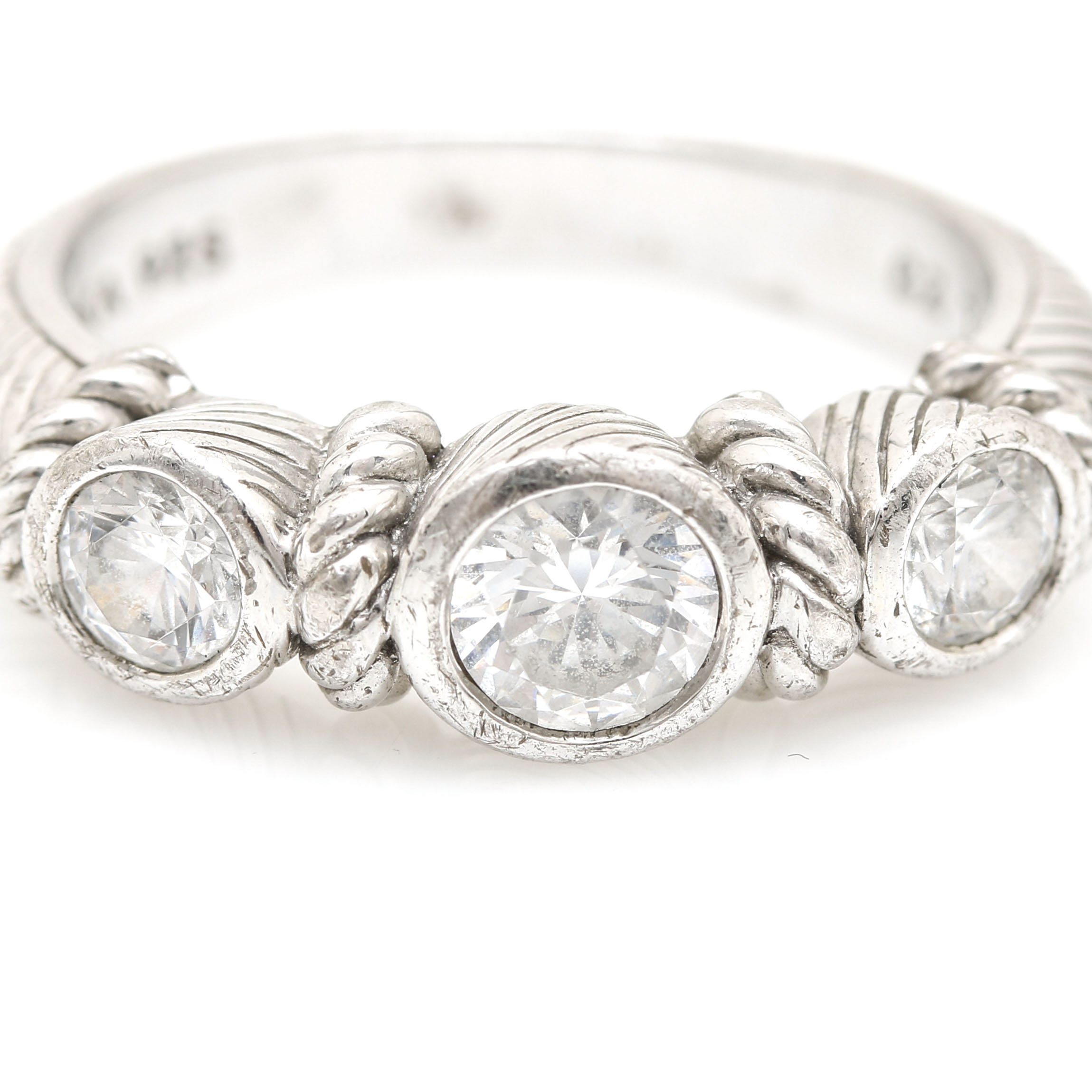 Sterling Silver and Stone Jewelry Including Judith Ripka Rings