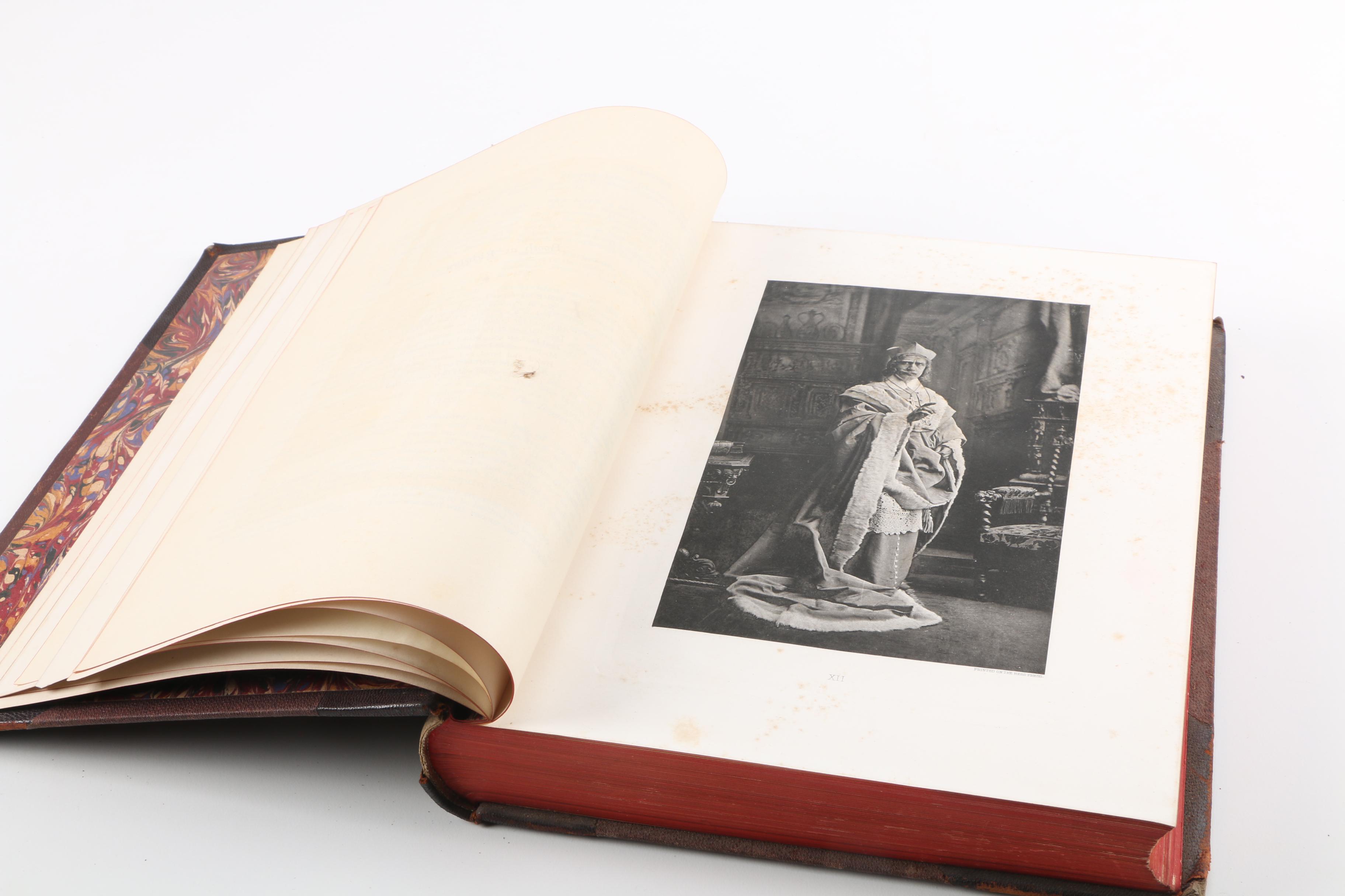 1892 Revised Edition of "Character Sketches of Romance Fiction and the Drama" Volume IV