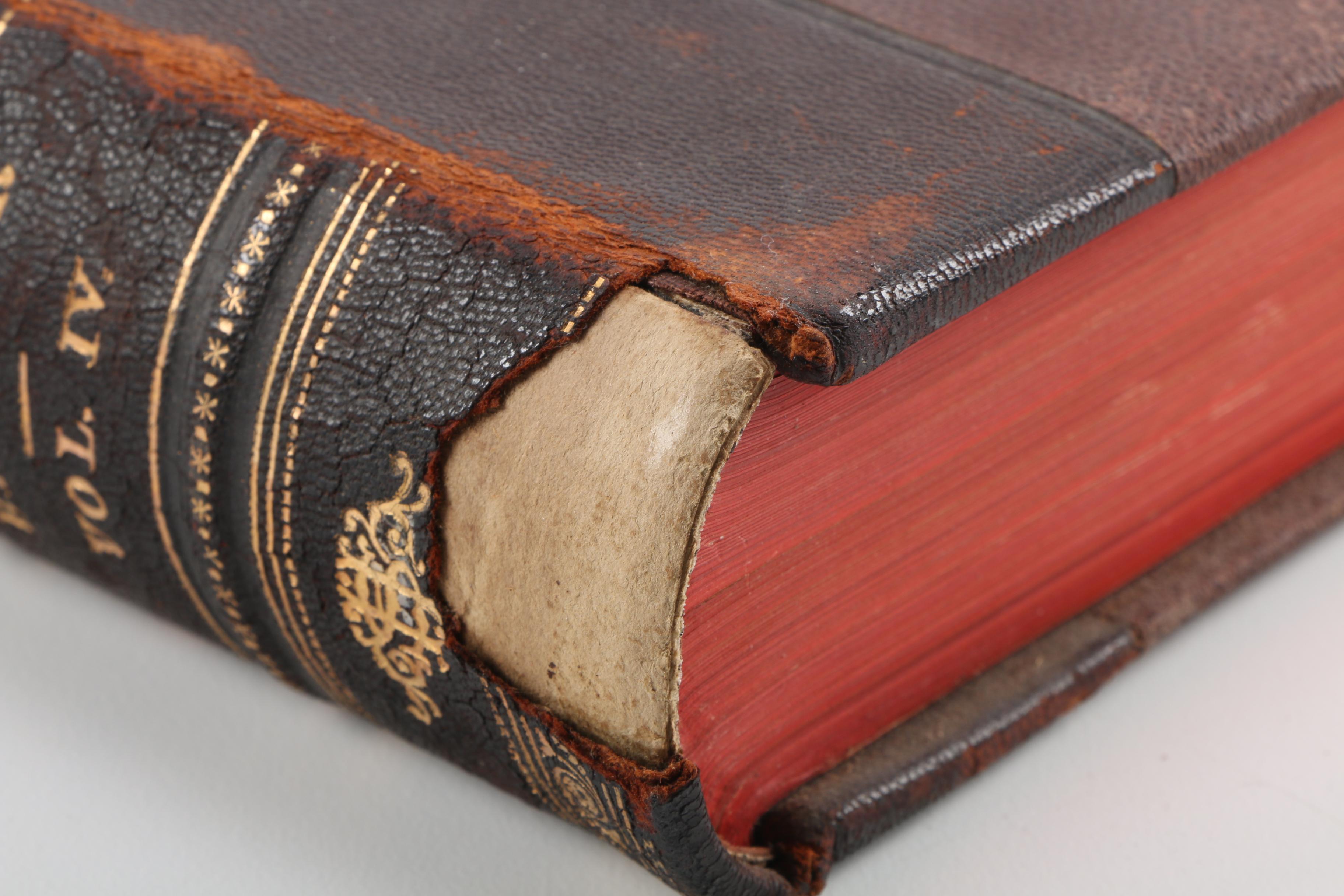 1892 Revised Edition of "Character Sketches of Romance Fiction and the Drama" Volume IV