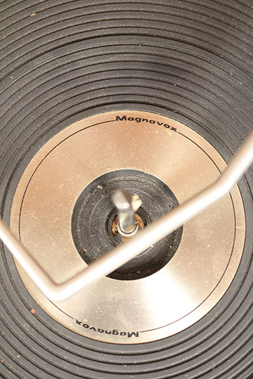 Folk Style Painted Wood Magnavox Stereo Chest