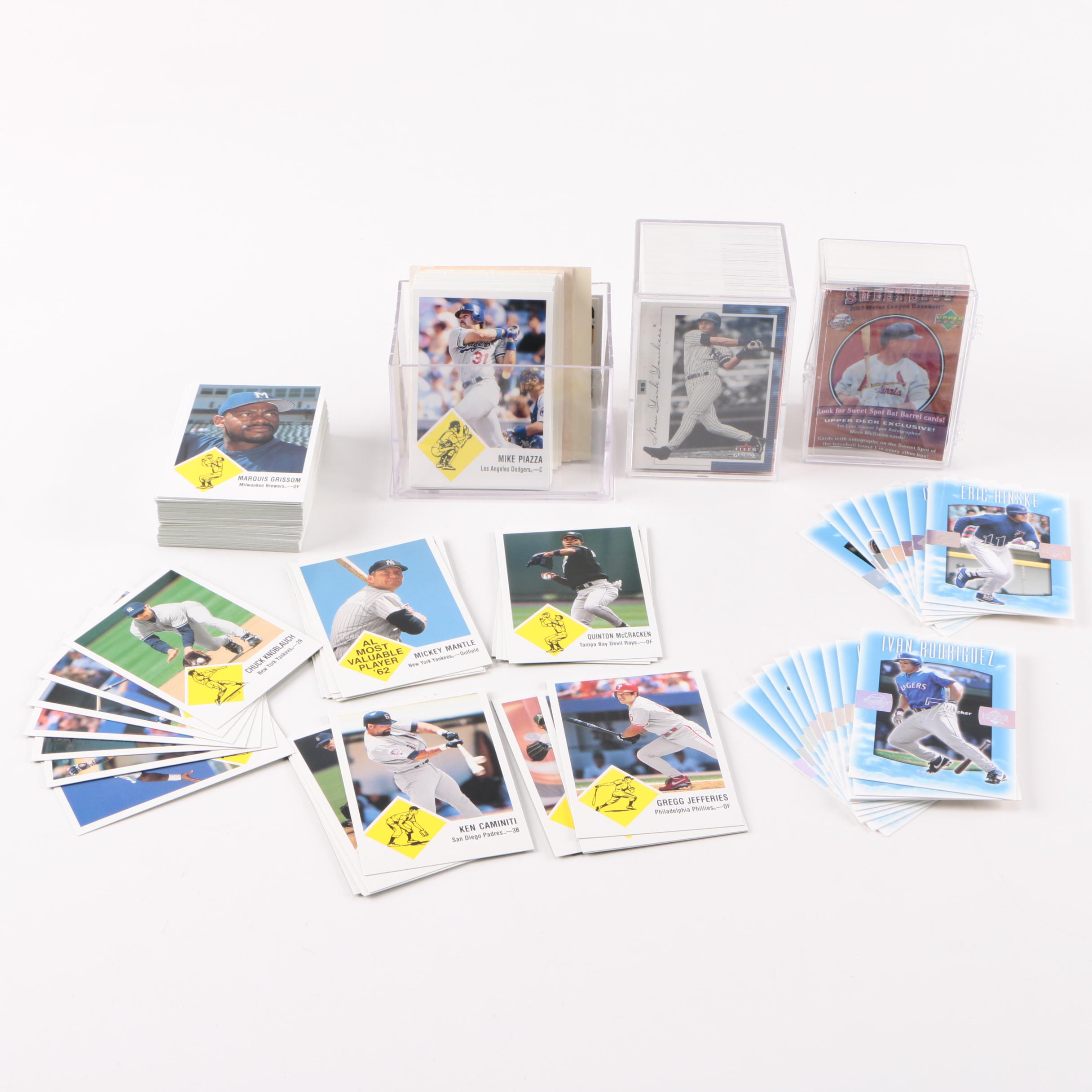 Assortment of 1990s and 2000s Baseball Cards