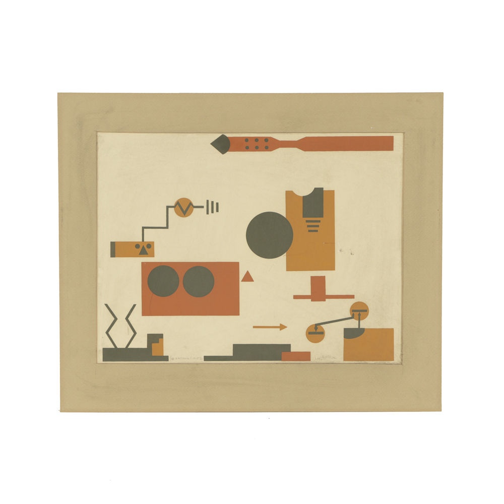 Lee Adler Limited Edition Serigraph on Paper "Electric Circuit II"