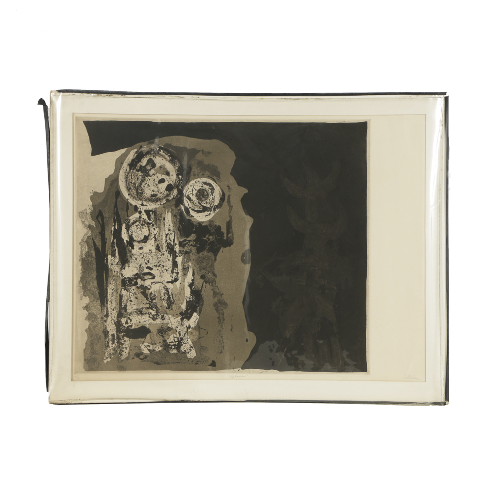 John Ihle Limited Edition Aquatint Etching on Paper "Alphonsus"