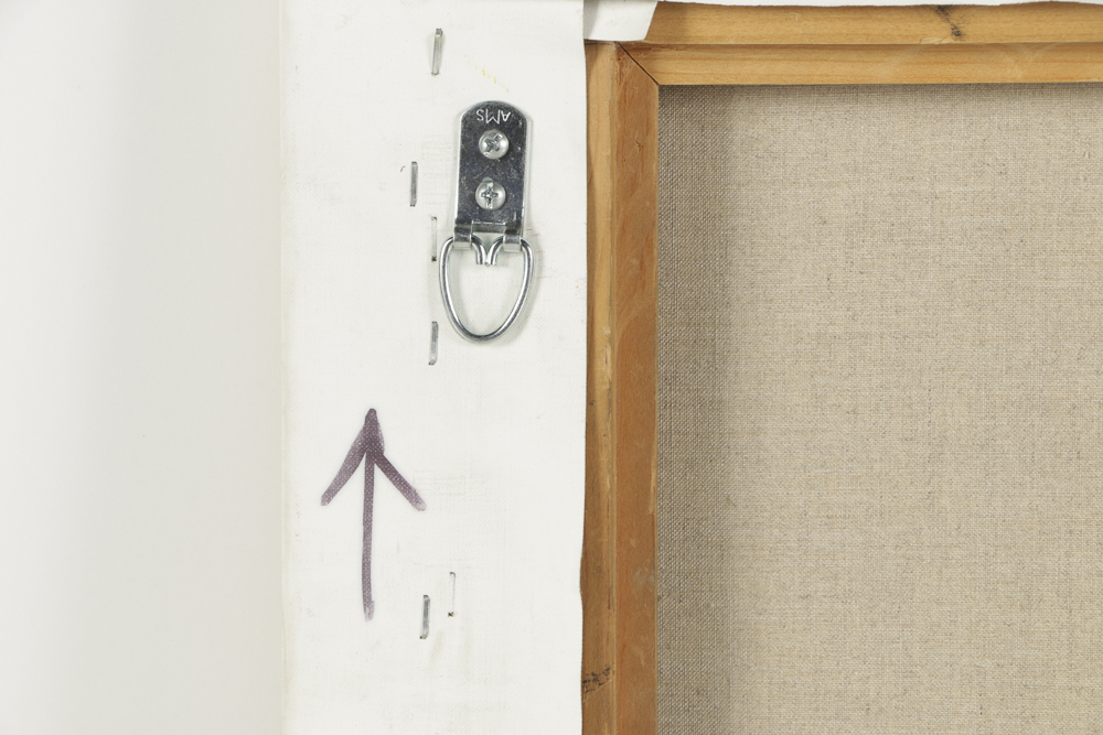 Chris Dorland Acrylic Painting on Canvas "Untitled (Yellow 3)"