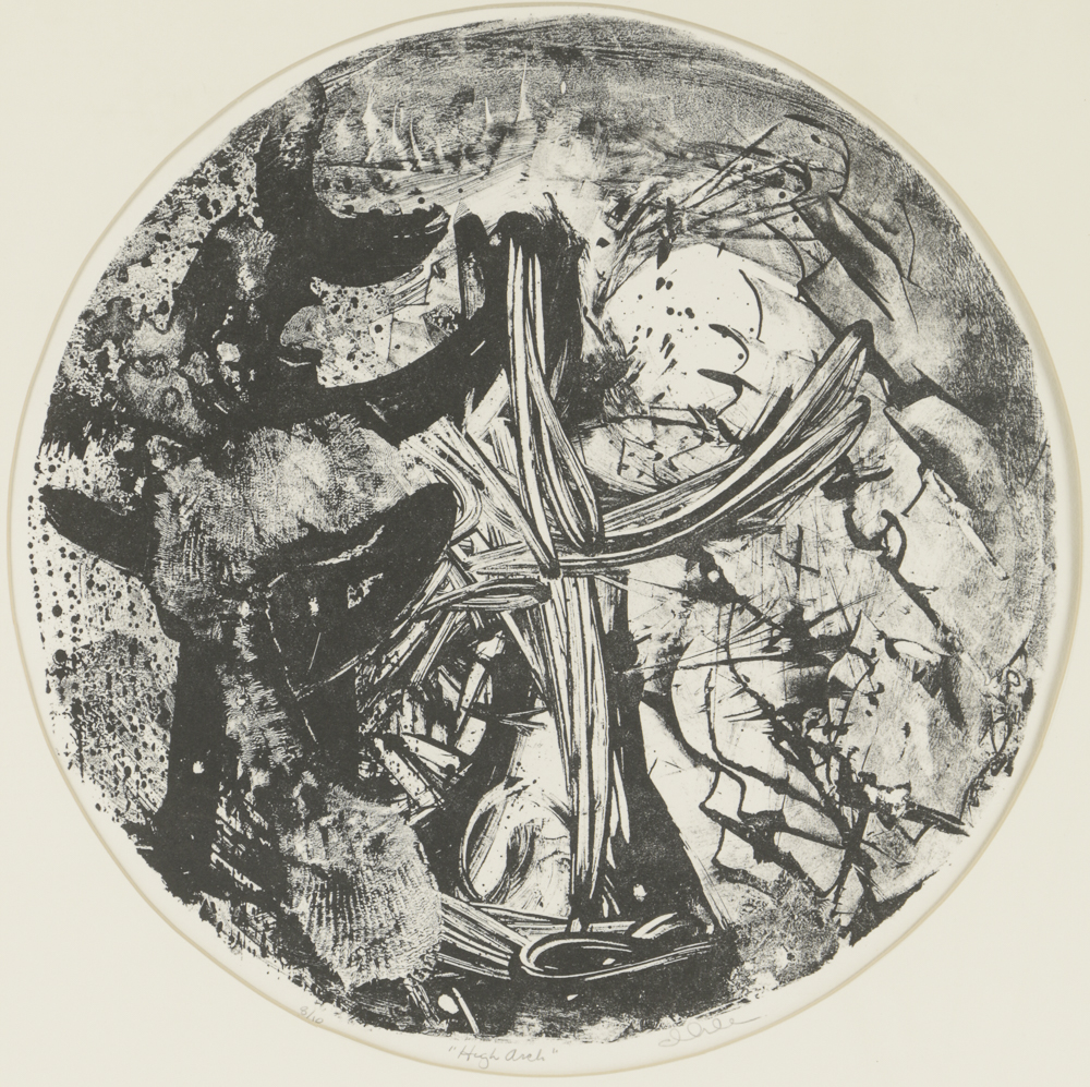 John Ihle Signed Limited Edition Lithograph on Paper "High Arch"