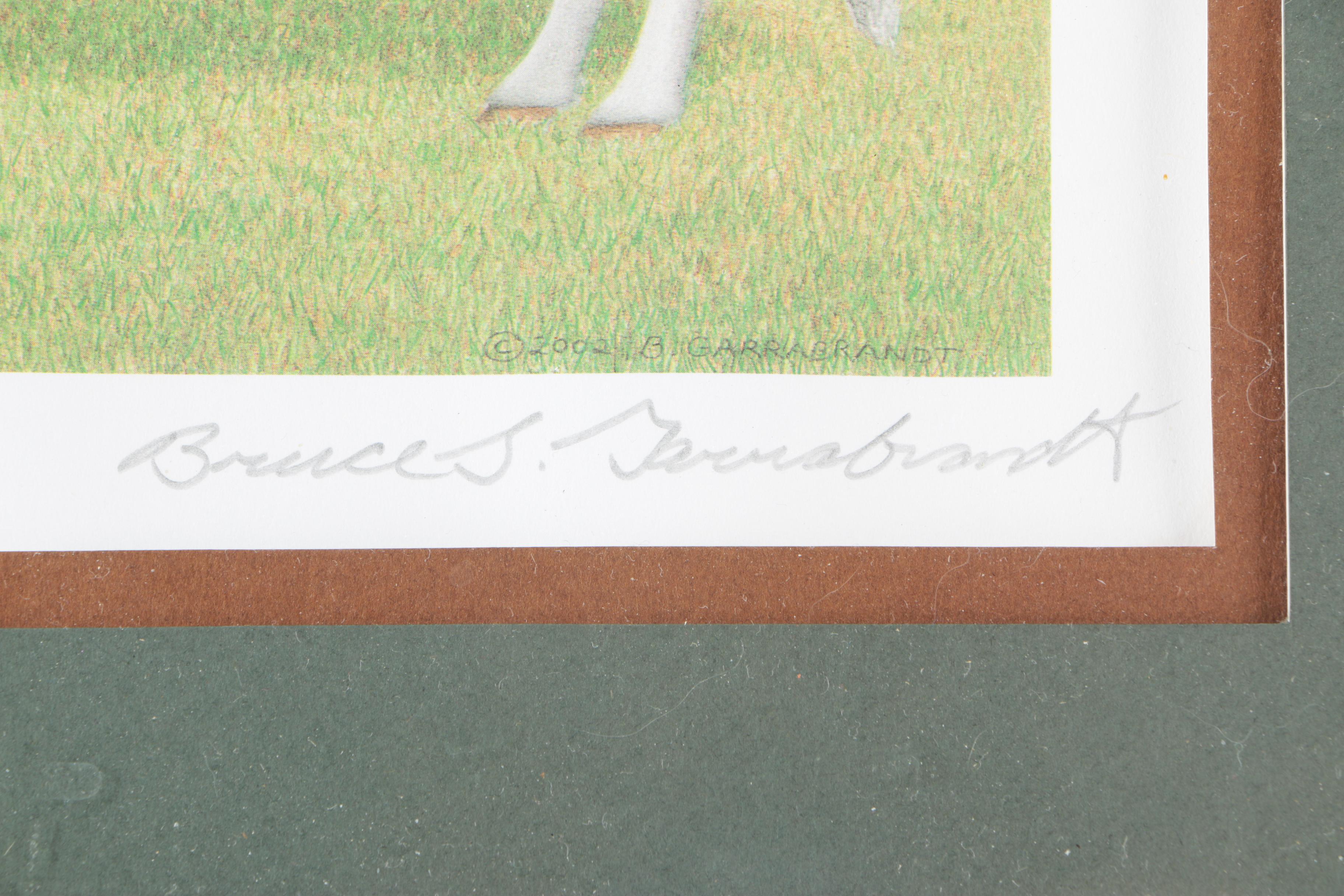 Bruce Garrabrandt Limited Edition Offset Lithograph on Paper "How We Get Sour Cream"