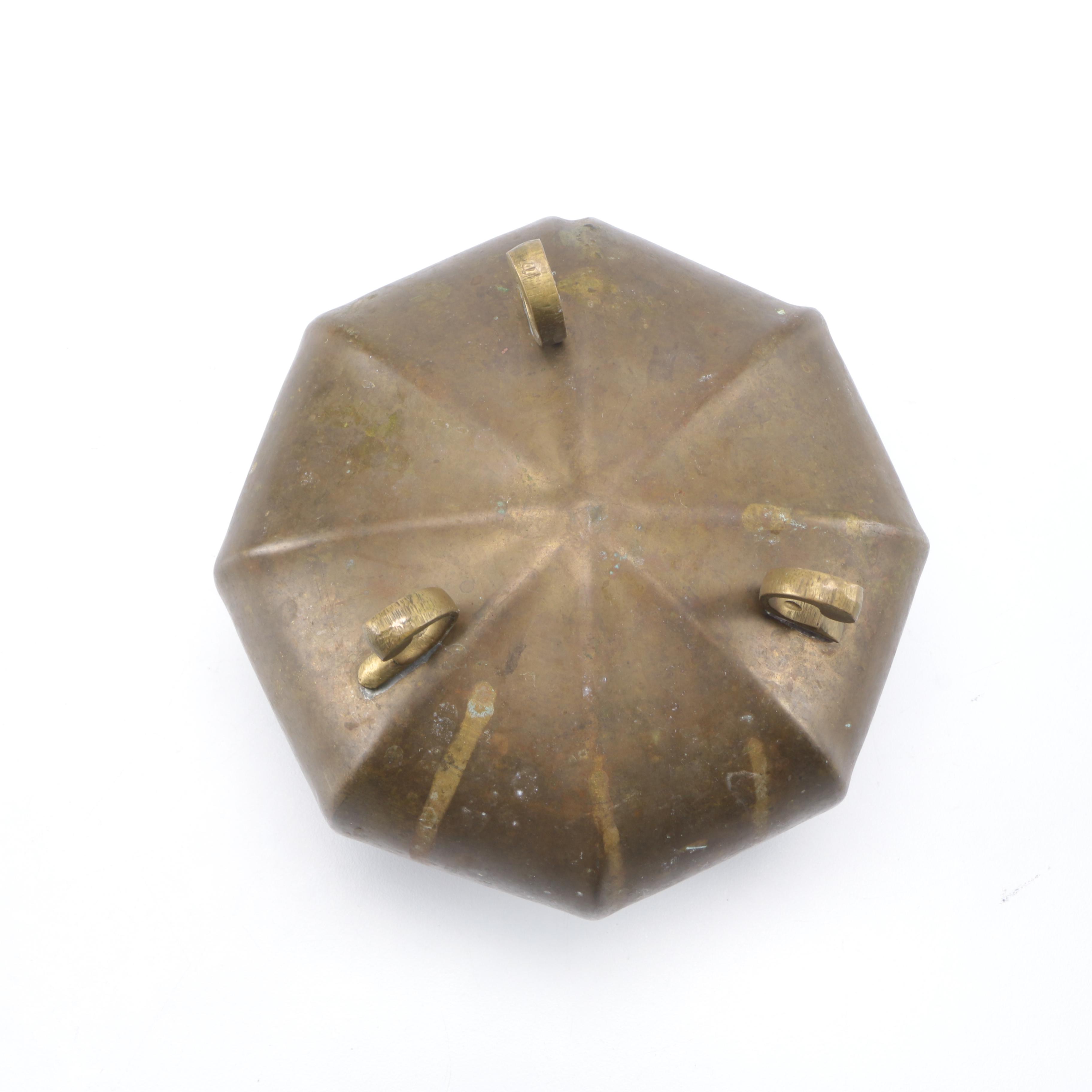 Assortment of Brass Planters