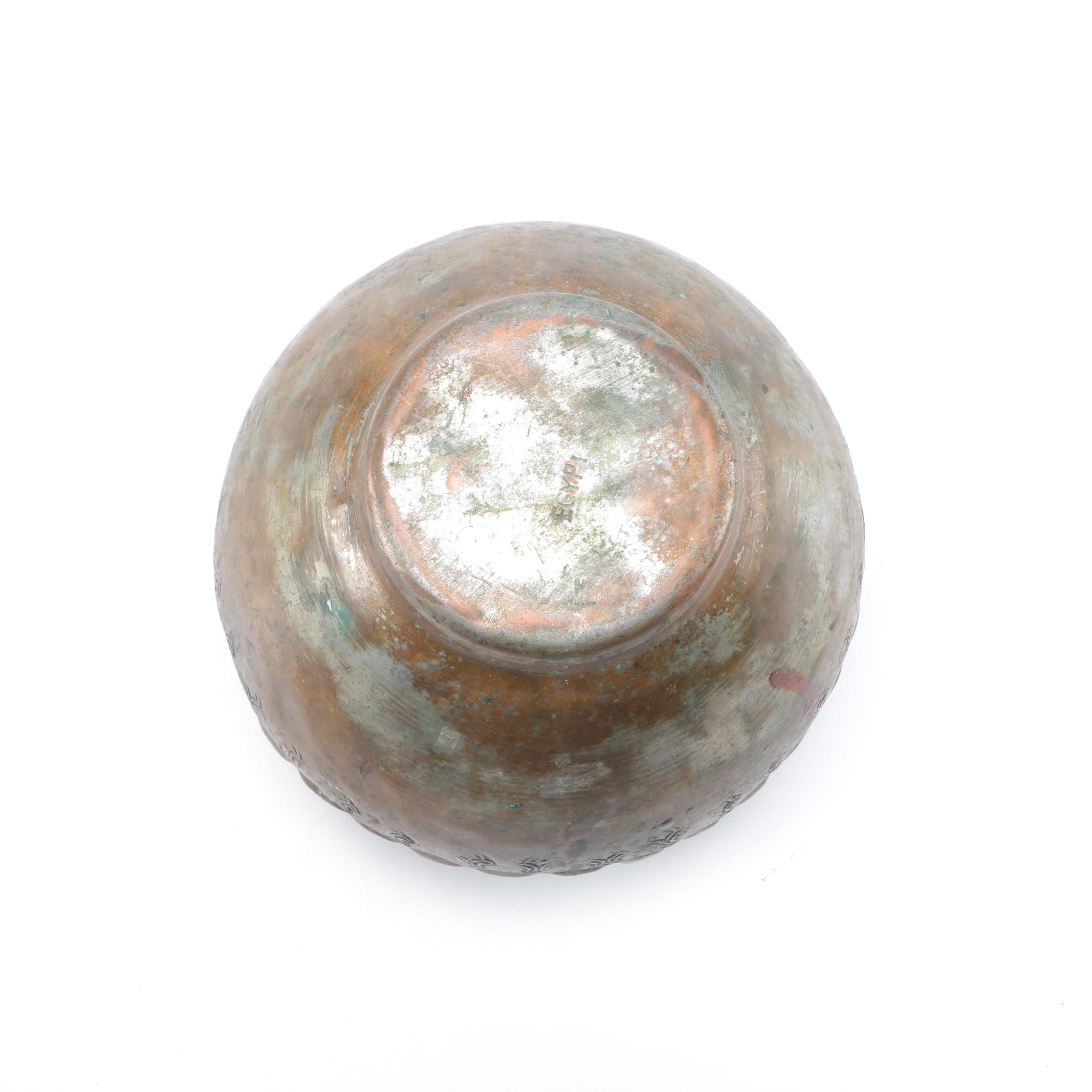 Assortment of Brass Planters