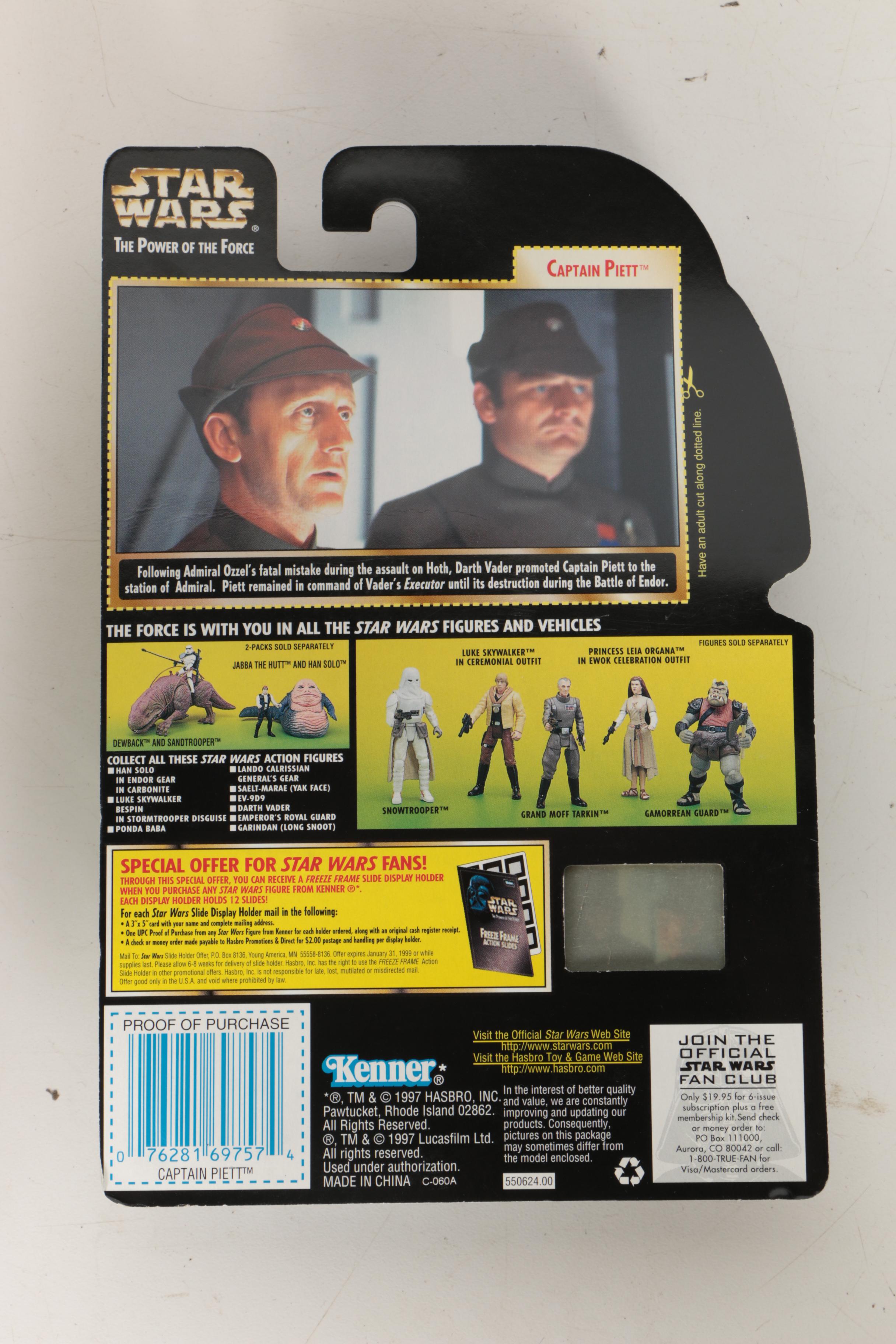 Collection of "Star Wars" Figures