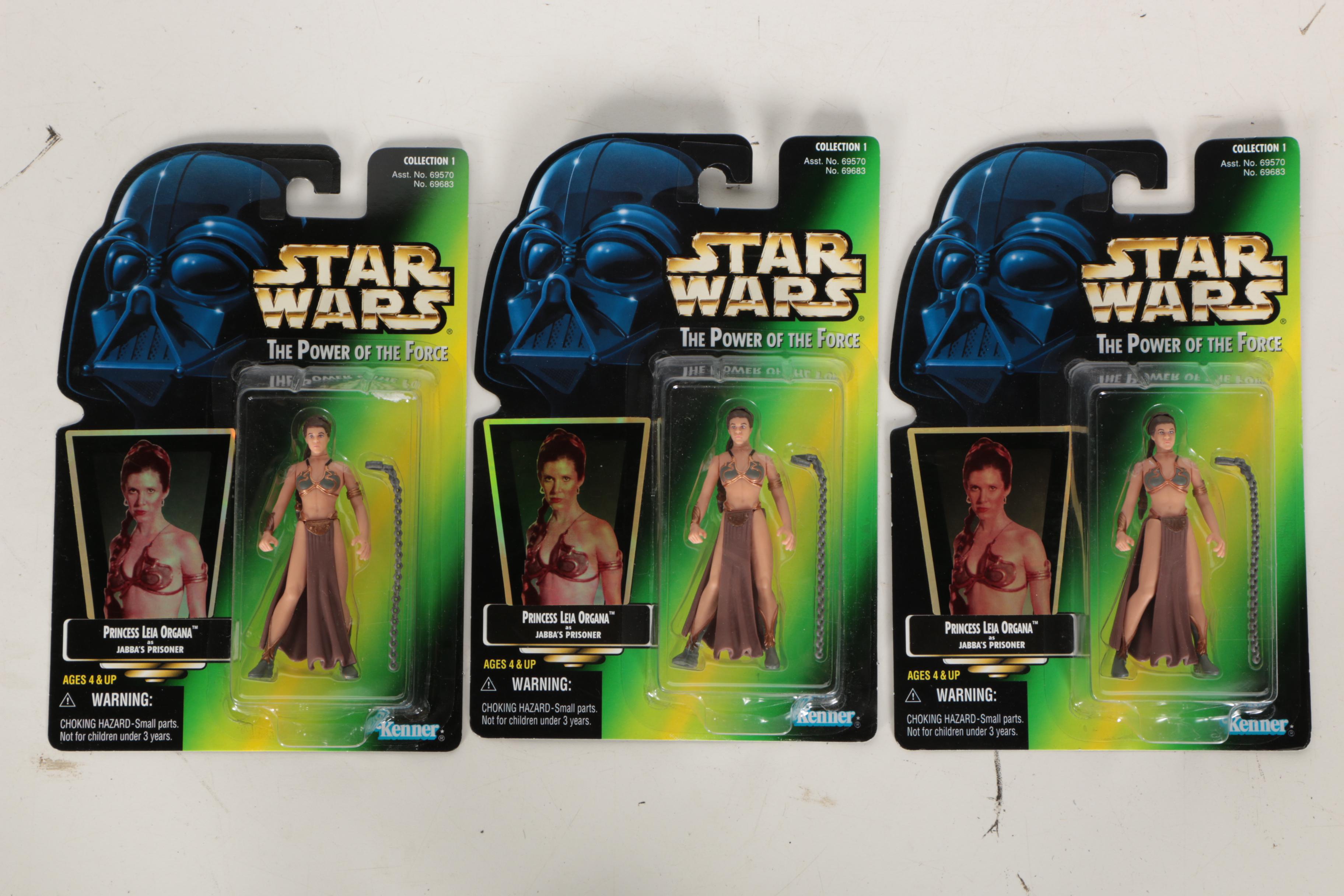 Collection of "Star Wars" Figures