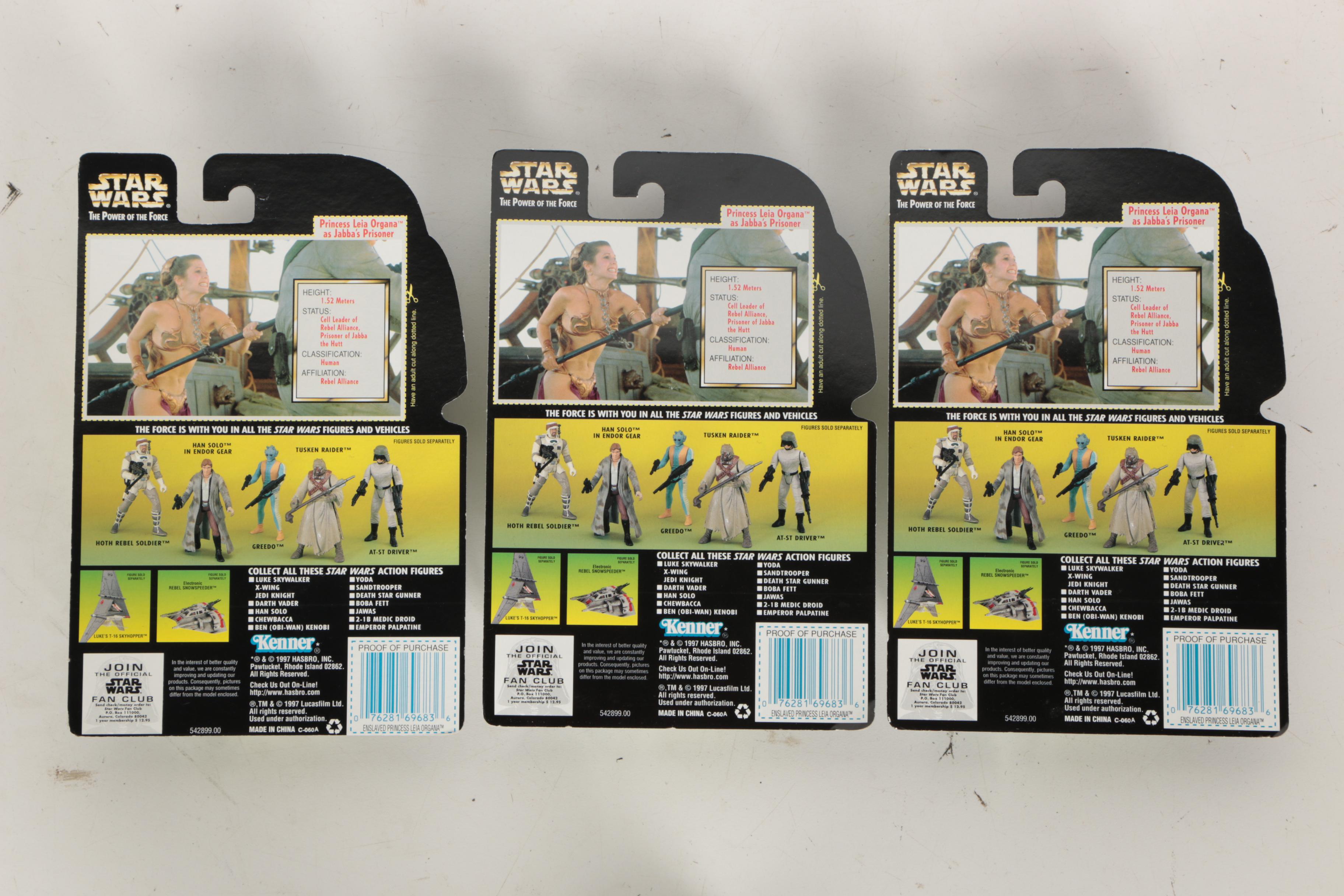 Collection of "Star Wars" Figures