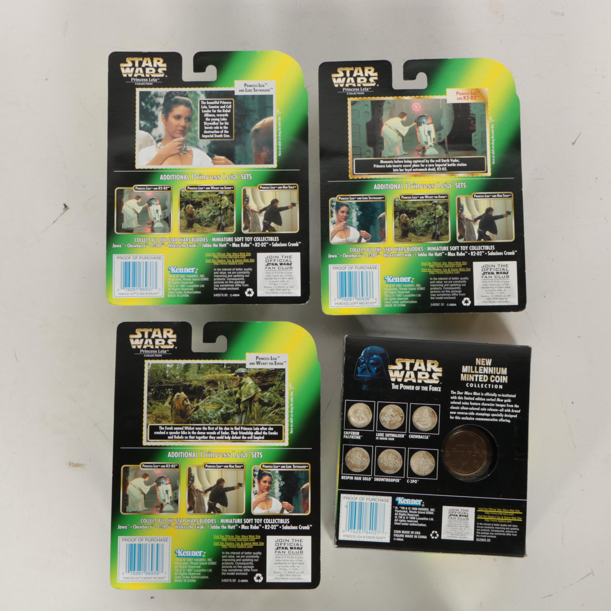 Collection of "Star Wars" Figures
