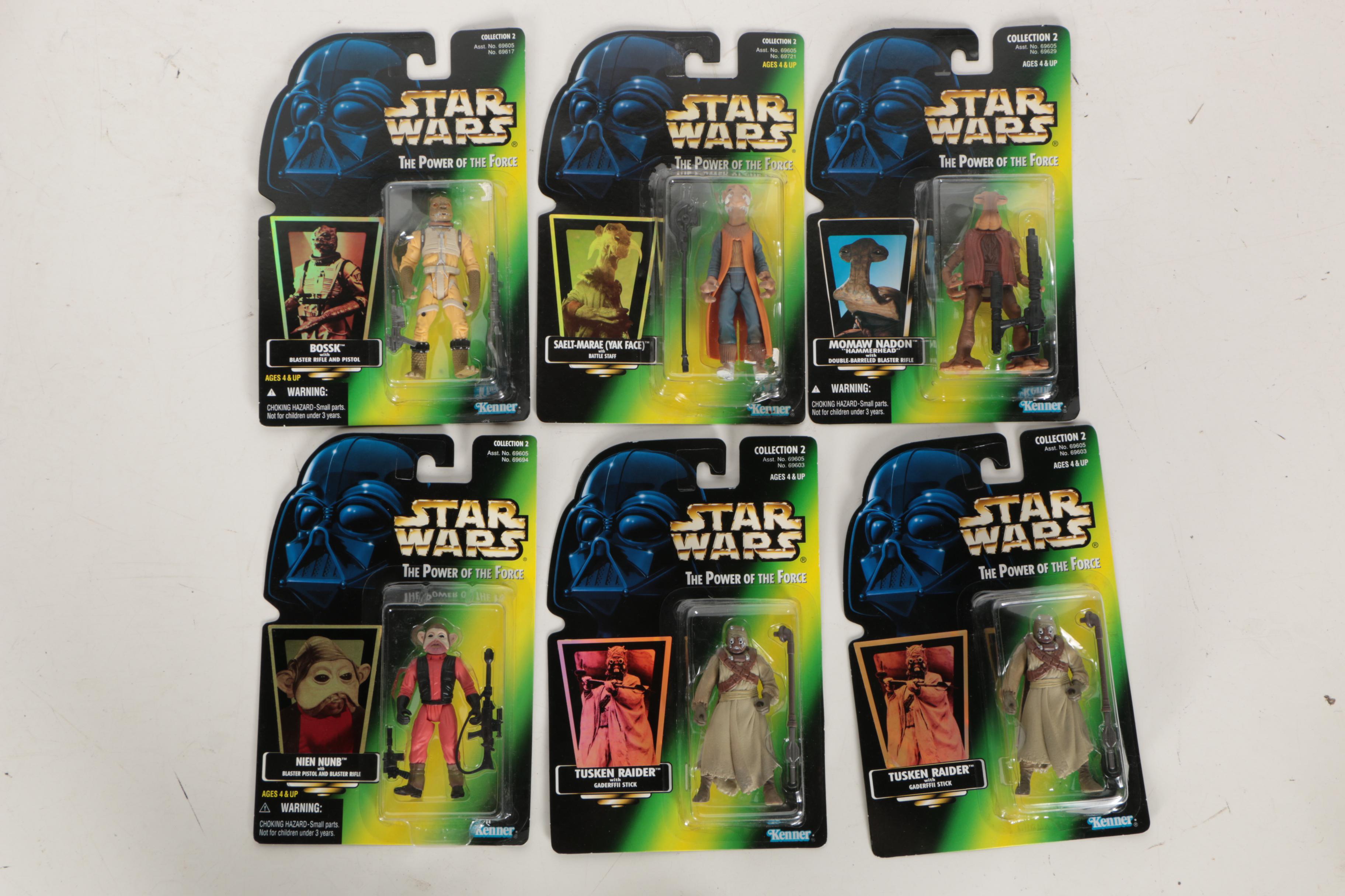 Collection of "Star Wars" Figures