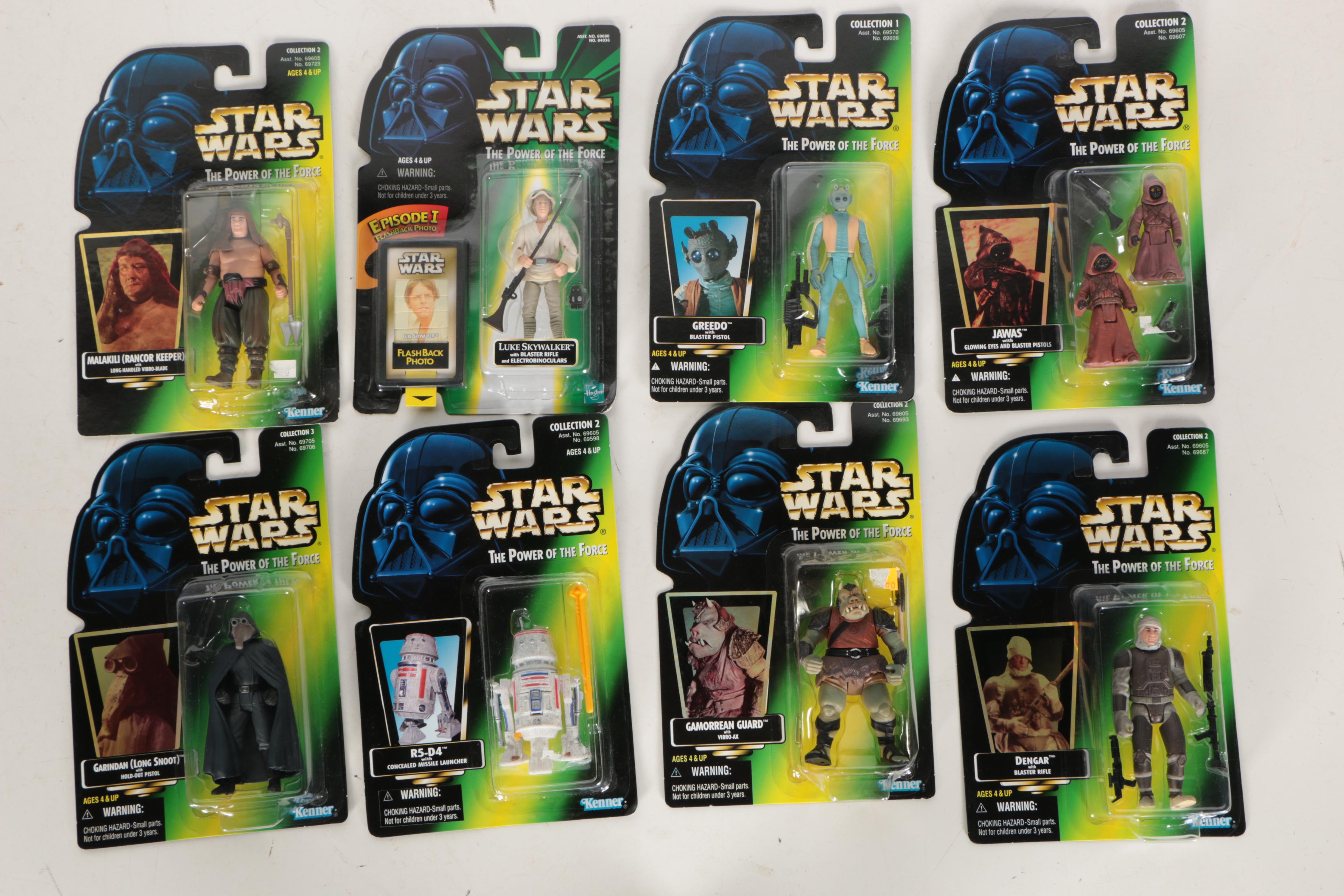 Collection of "Star Wars" Figures