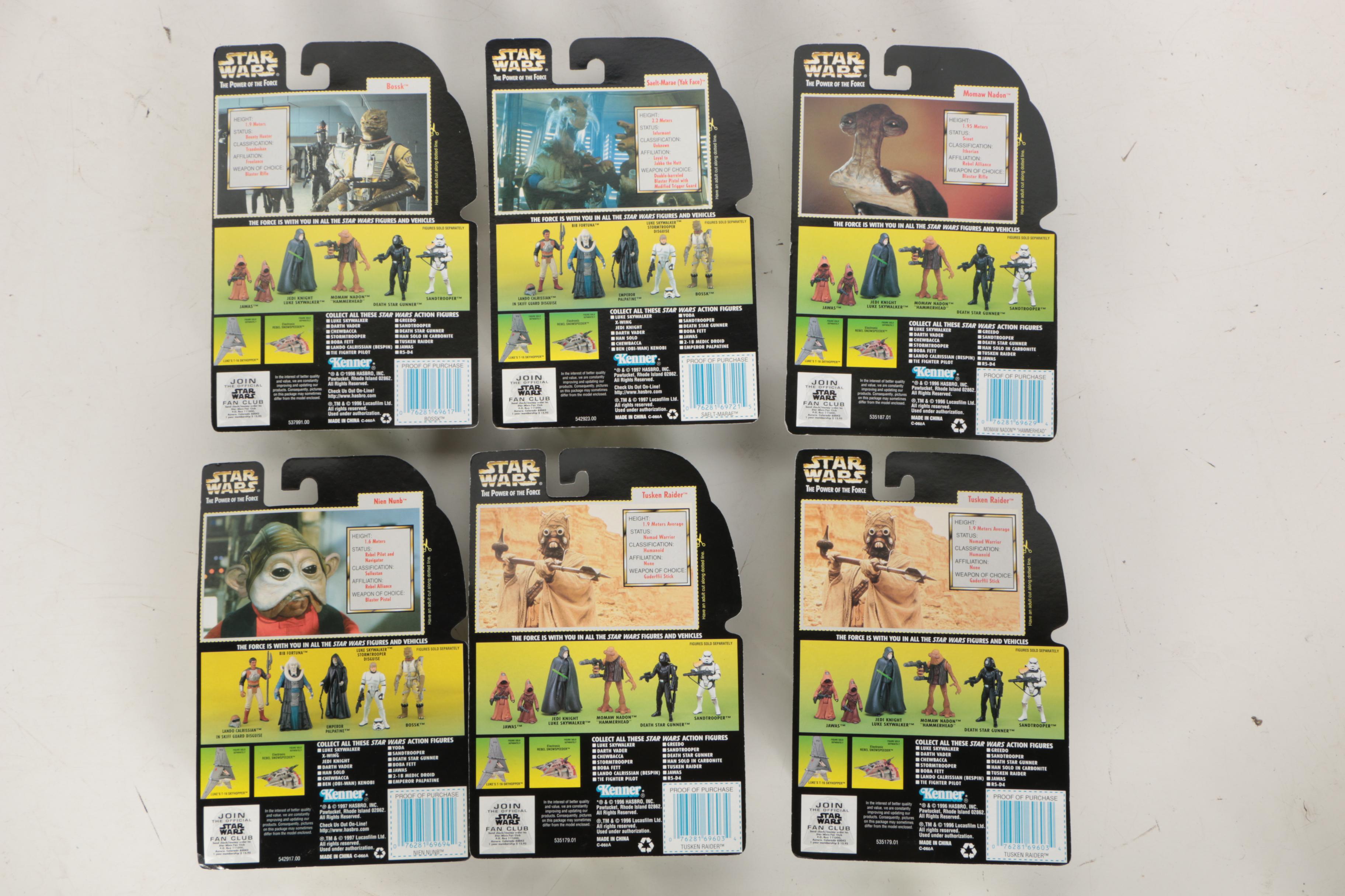 Collection of "Star Wars" Figures