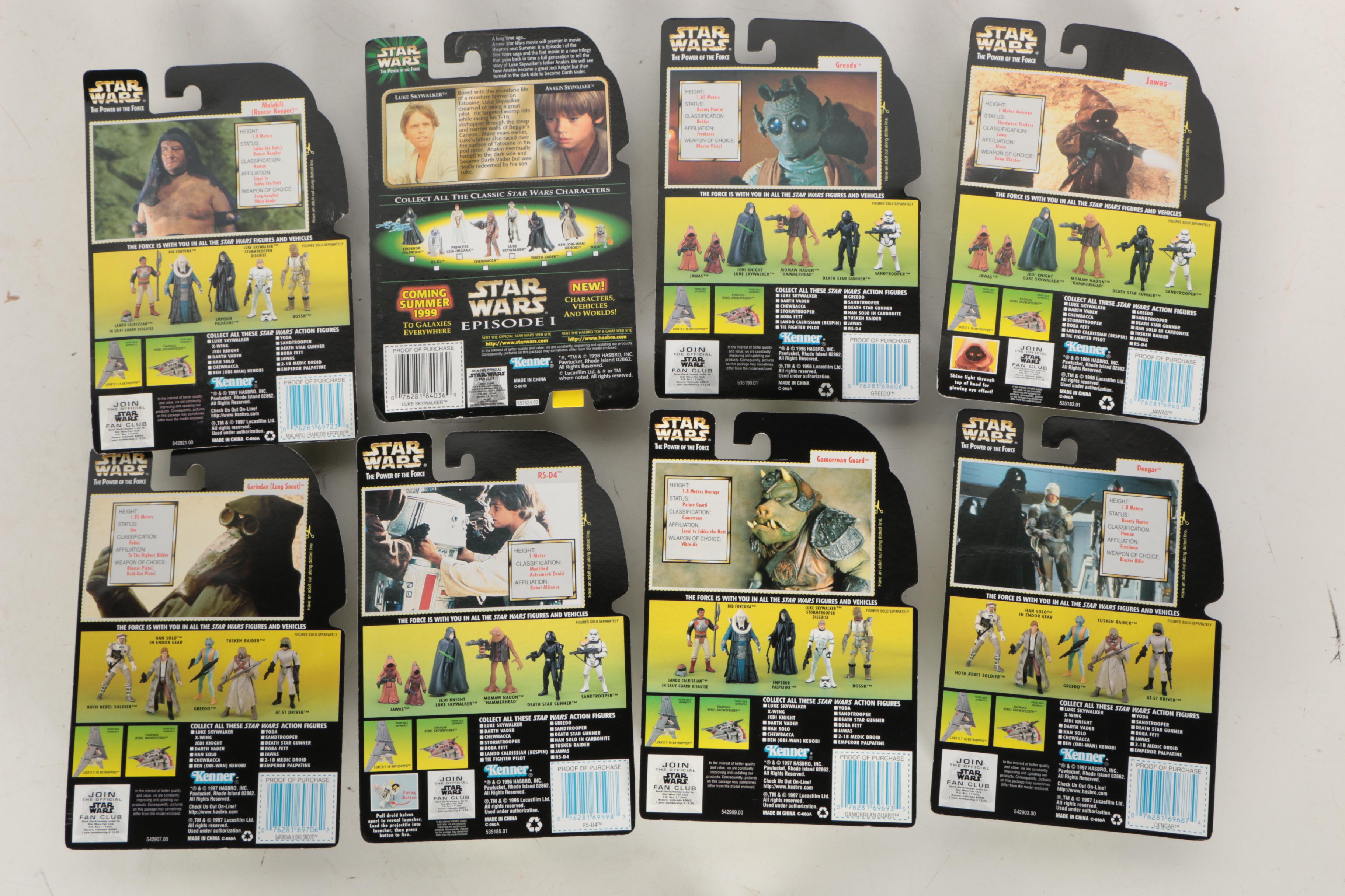 Collection of "Star Wars" Figures