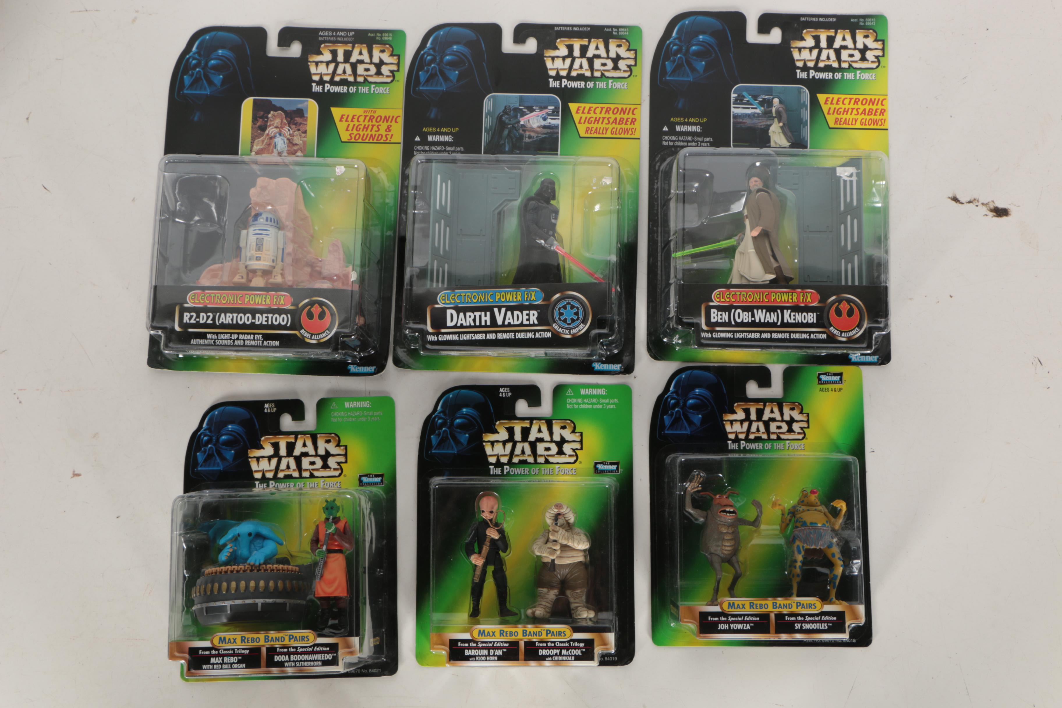 Collection of "Star Wars" Figures