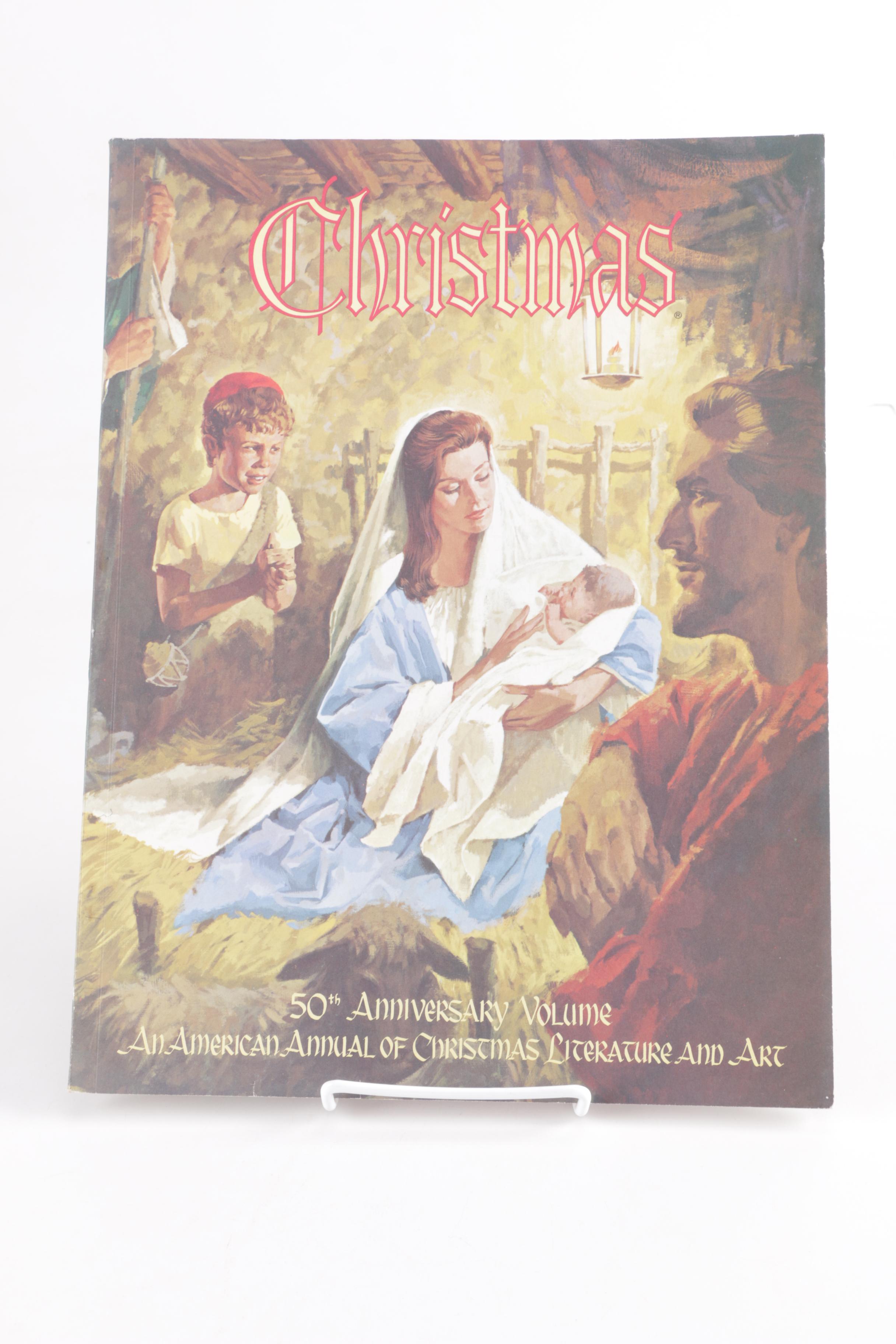 Vintage Picture Books Including "American Annual of Christmas" Volumes