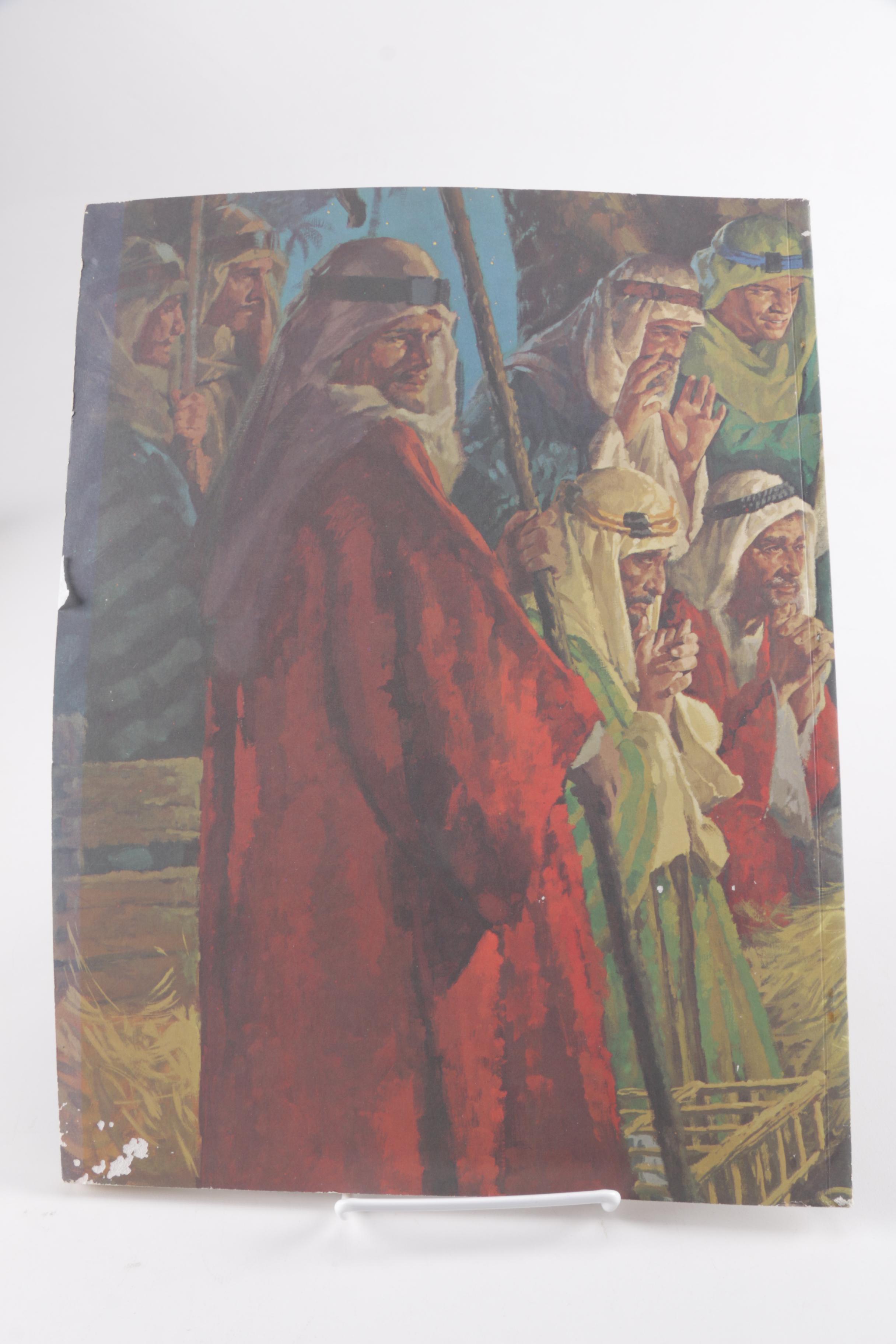 Vintage Picture Books Including "American Annual of Christmas" Volumes