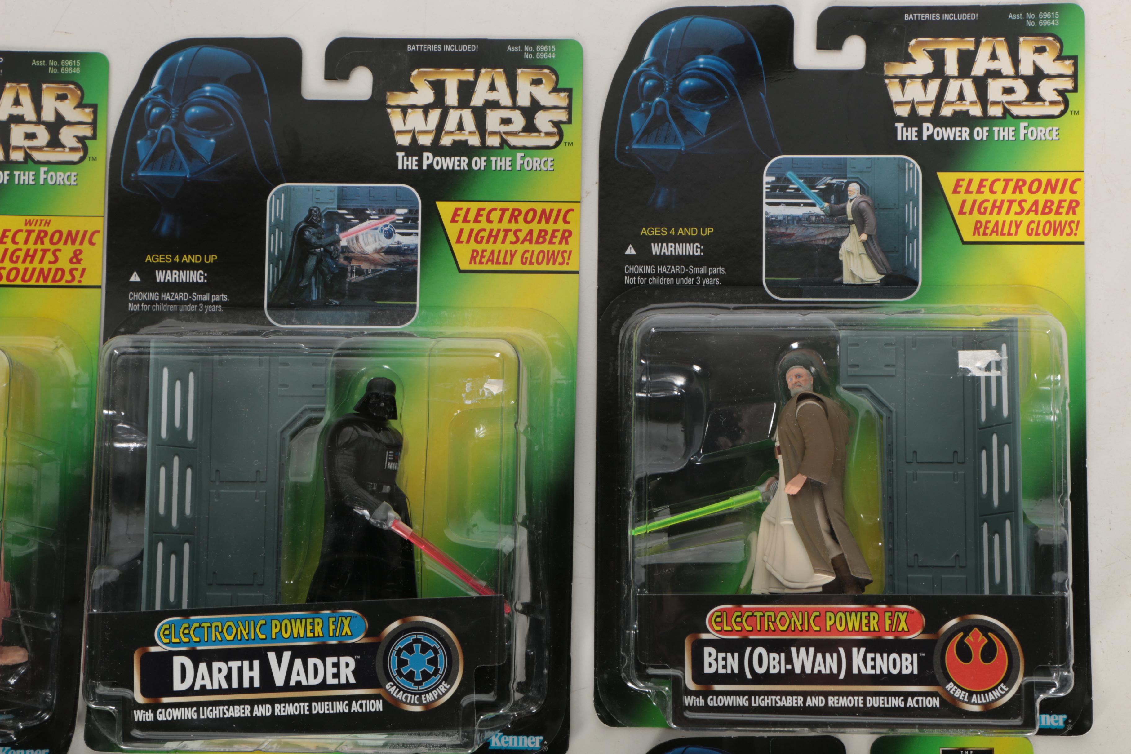 Collection of "Star Wars" Figures