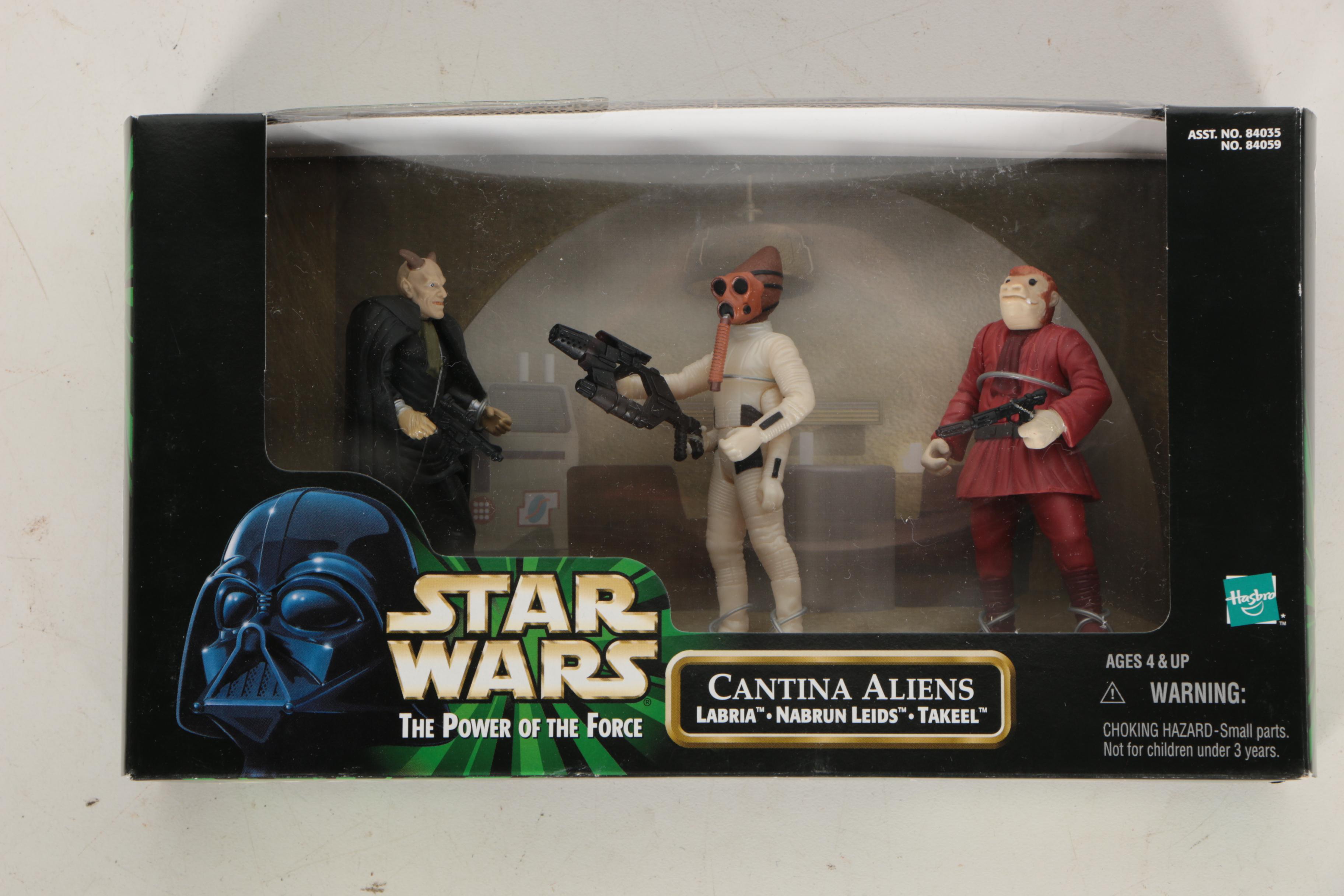 Collection of "Star Wars" Figures