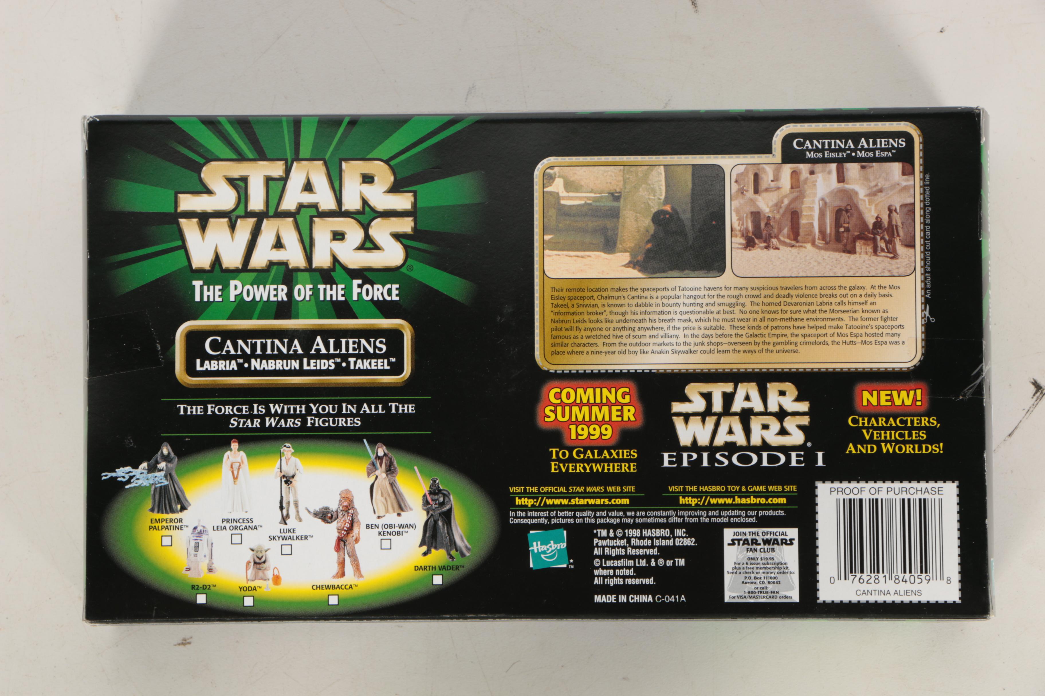 Collection of "Star Wars" Figures