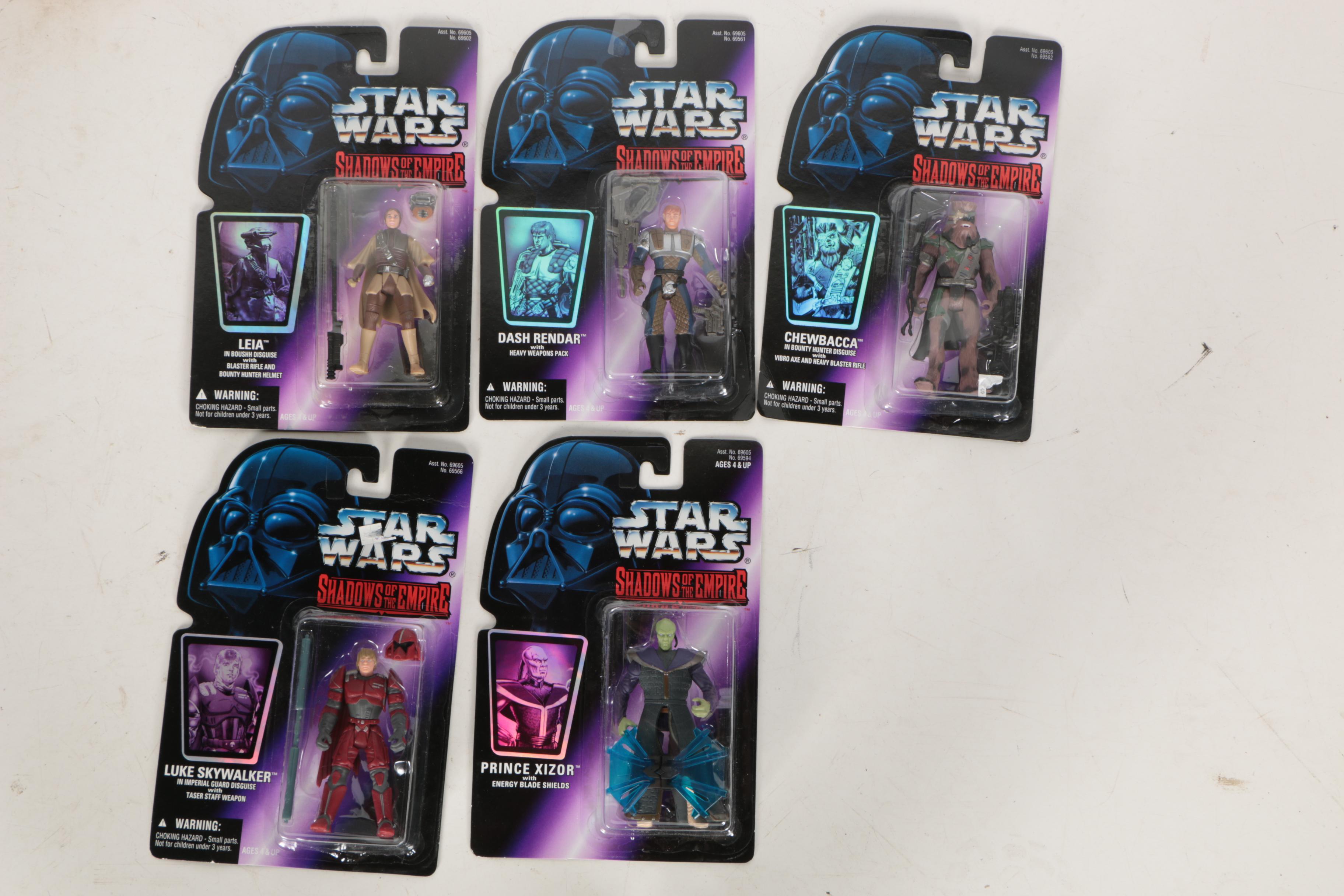 Collection of "Star Wars" Figures