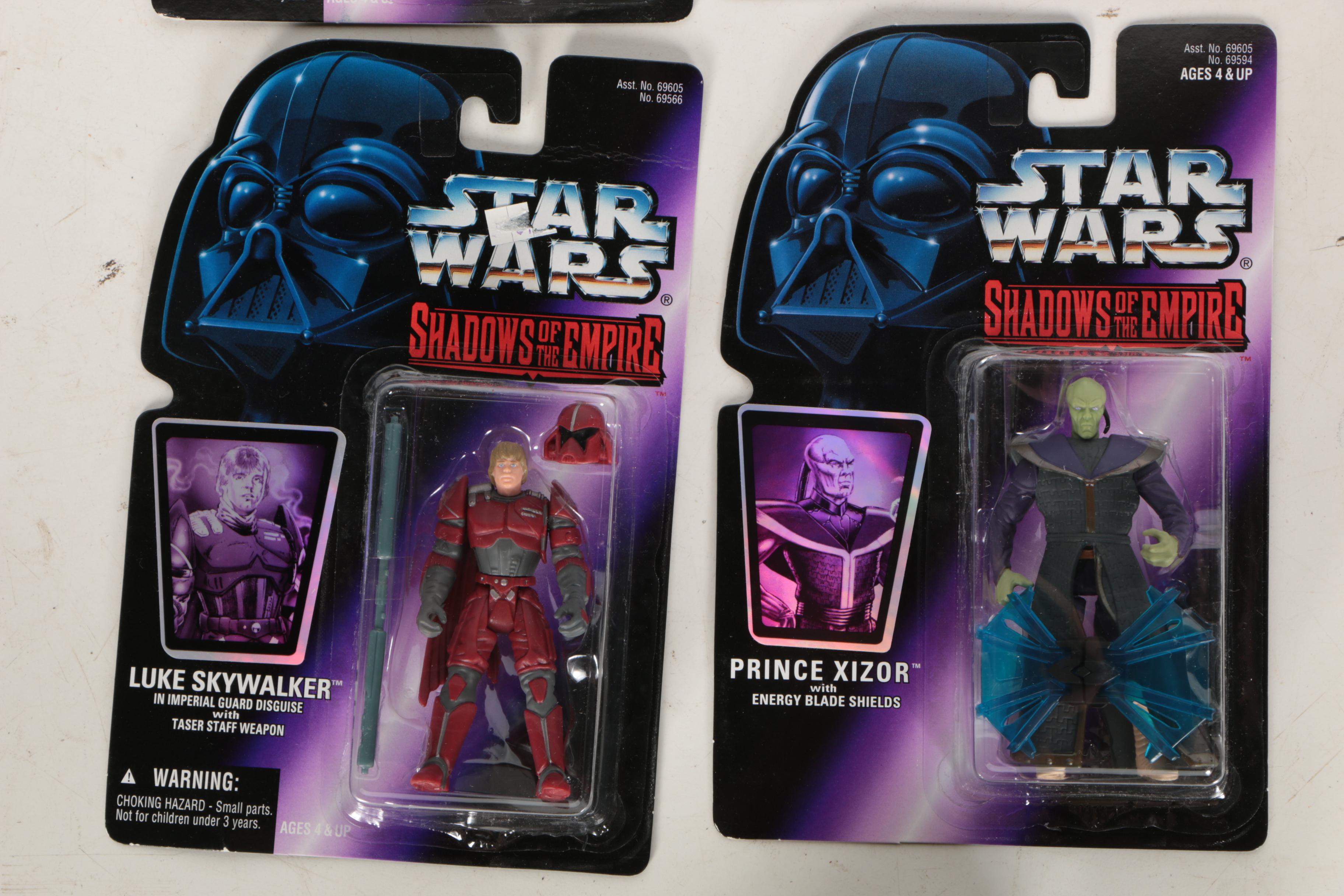 Collection of "Star Wars" Figures