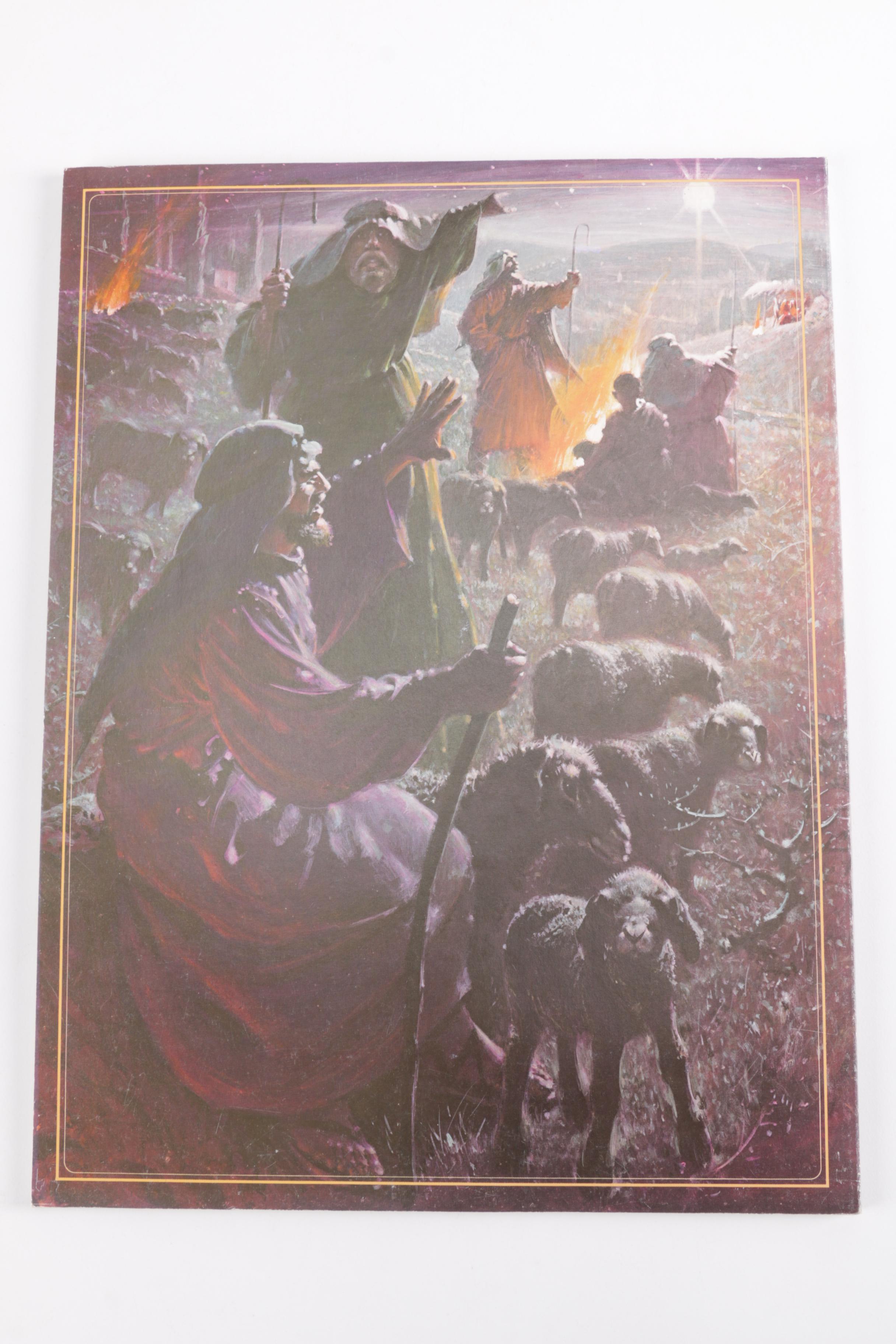 Vintage Picture Books Including "American Annual of Christmas" Volumes