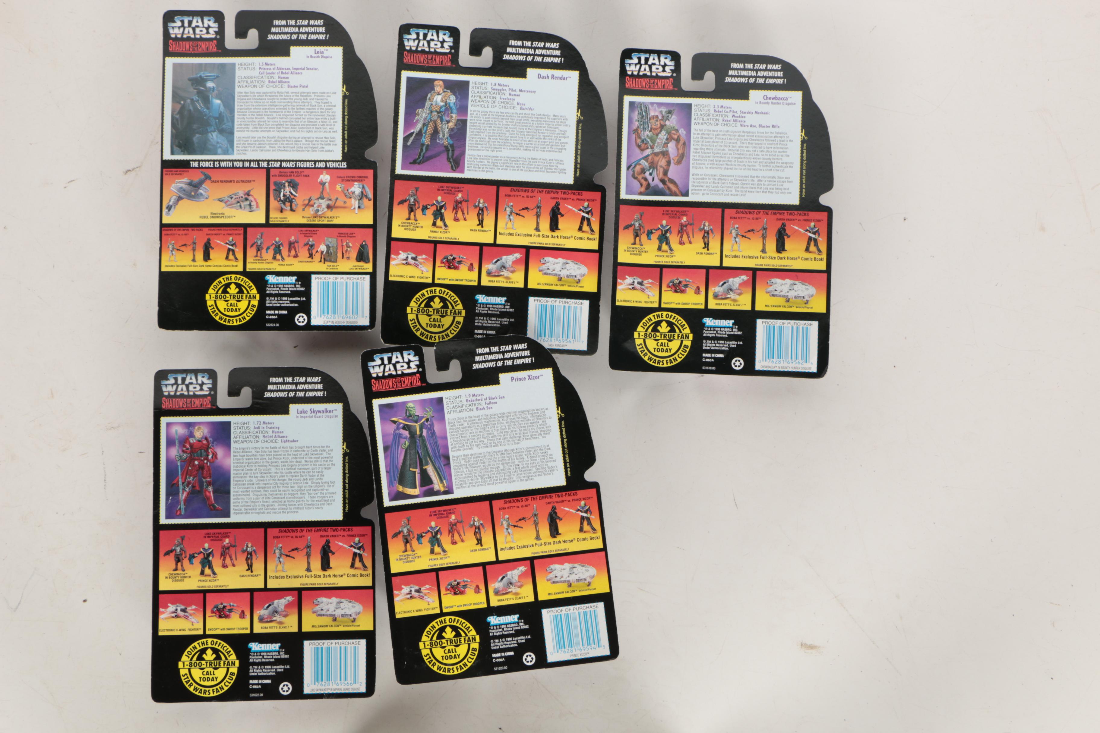 Collection of "Star Wars" Figures