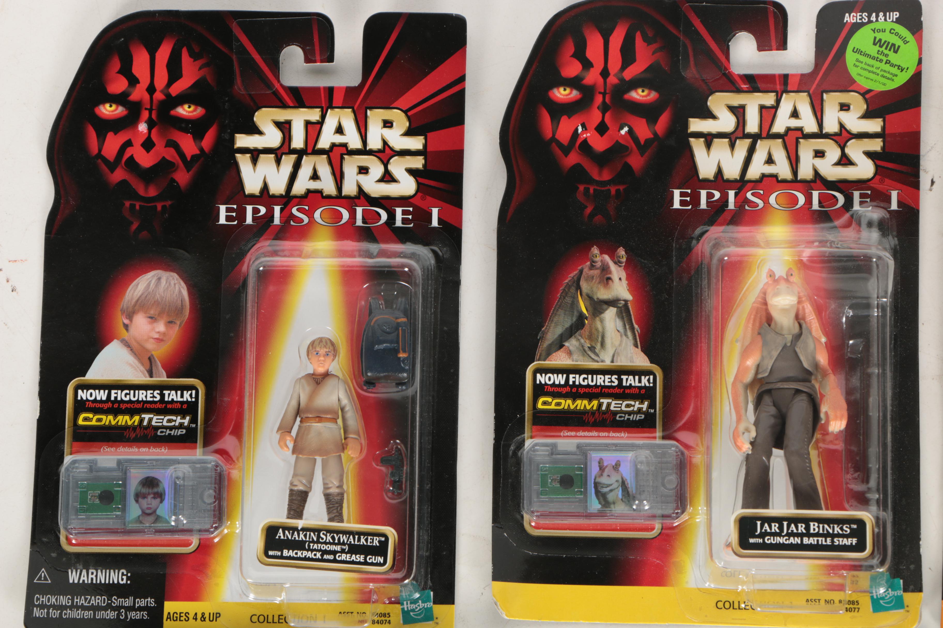 Collection of "Star Wars" Figures