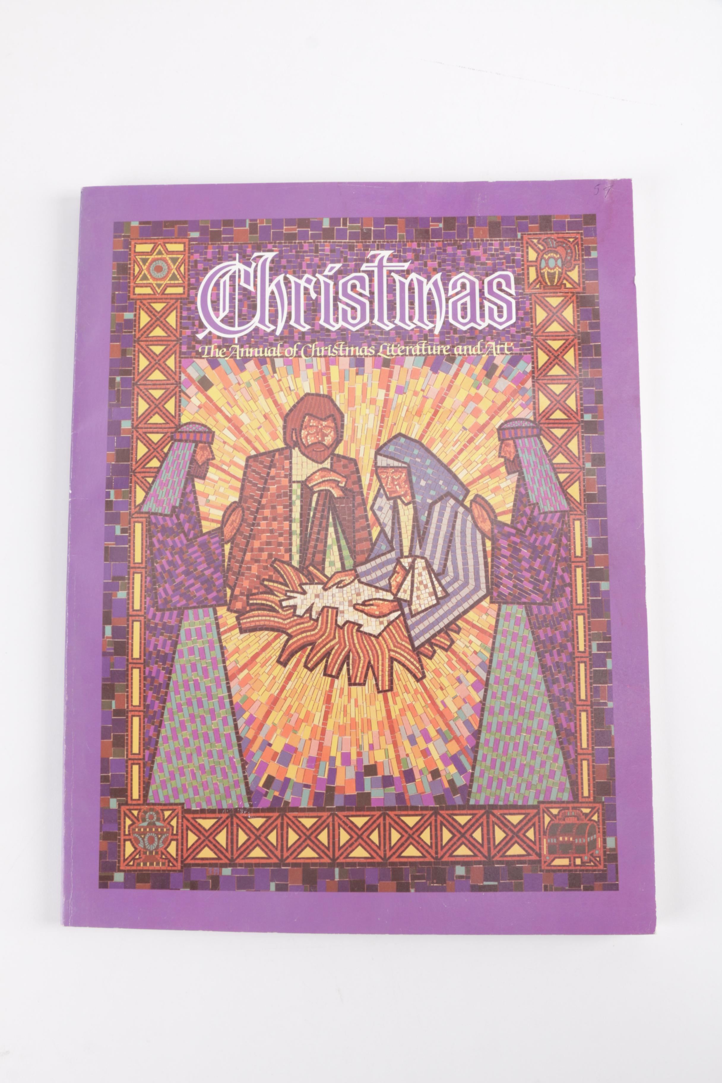 Vintage Picture Books Including "American Annual of Christmas" Volumes