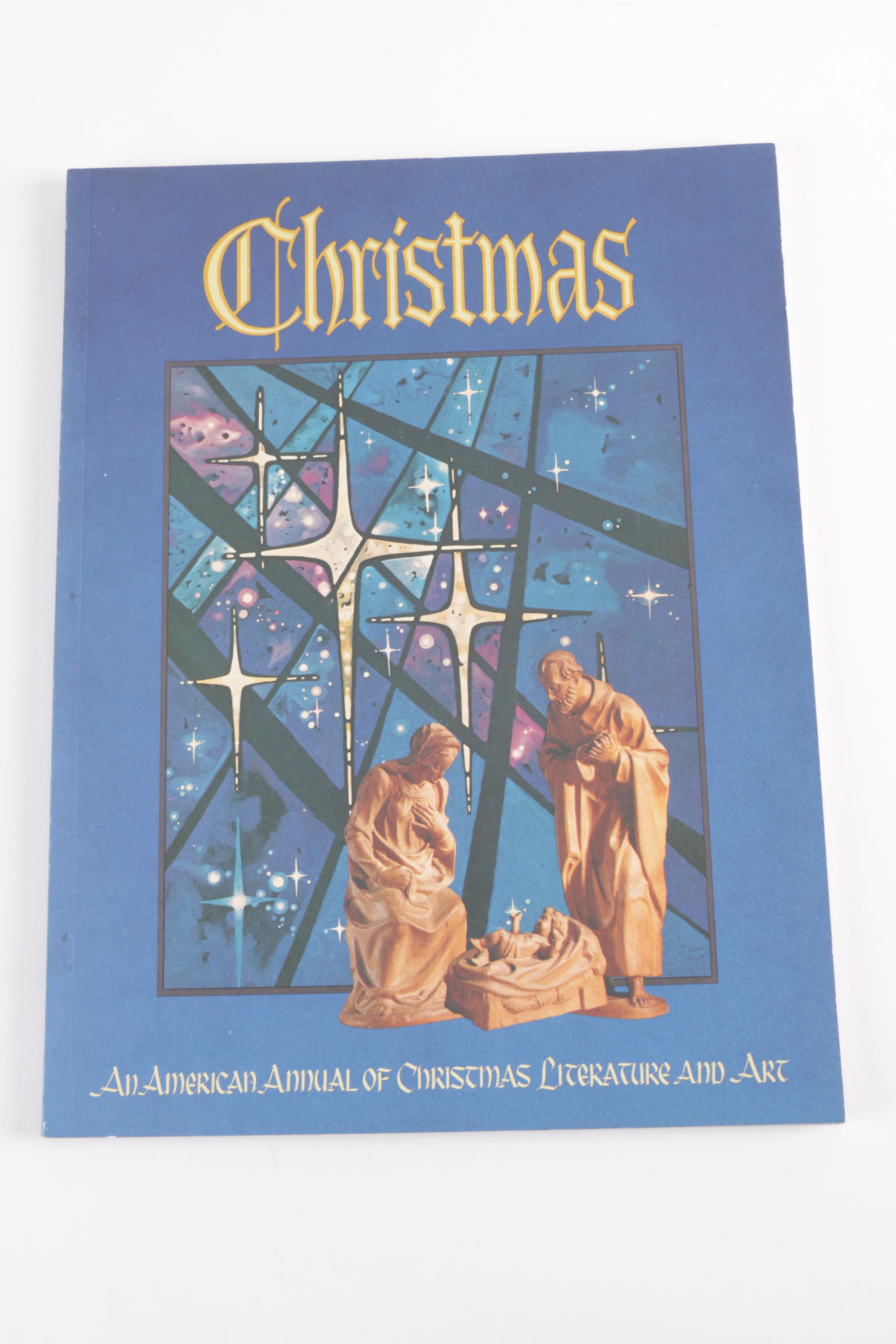 Vintage Picture Books Including "American Annual of Christmas" Volumes